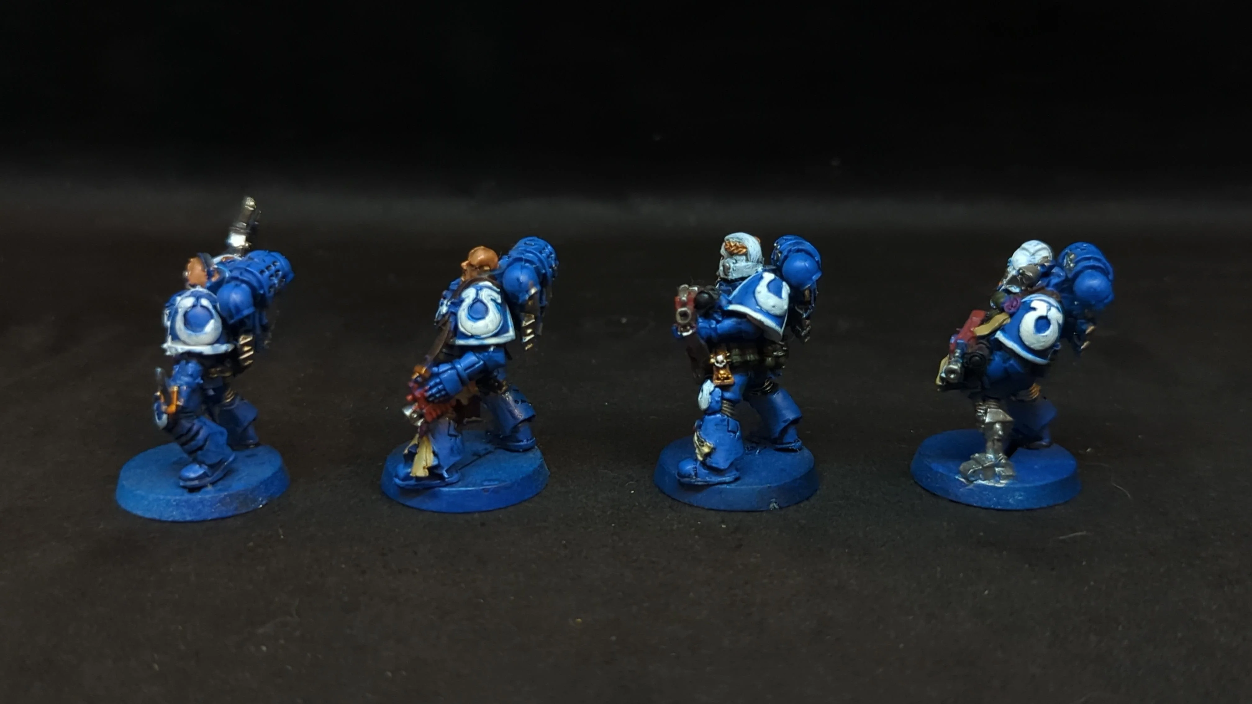 Warhammer 40k Space Marines Tyranic Wars Veteran x4 - Image 3