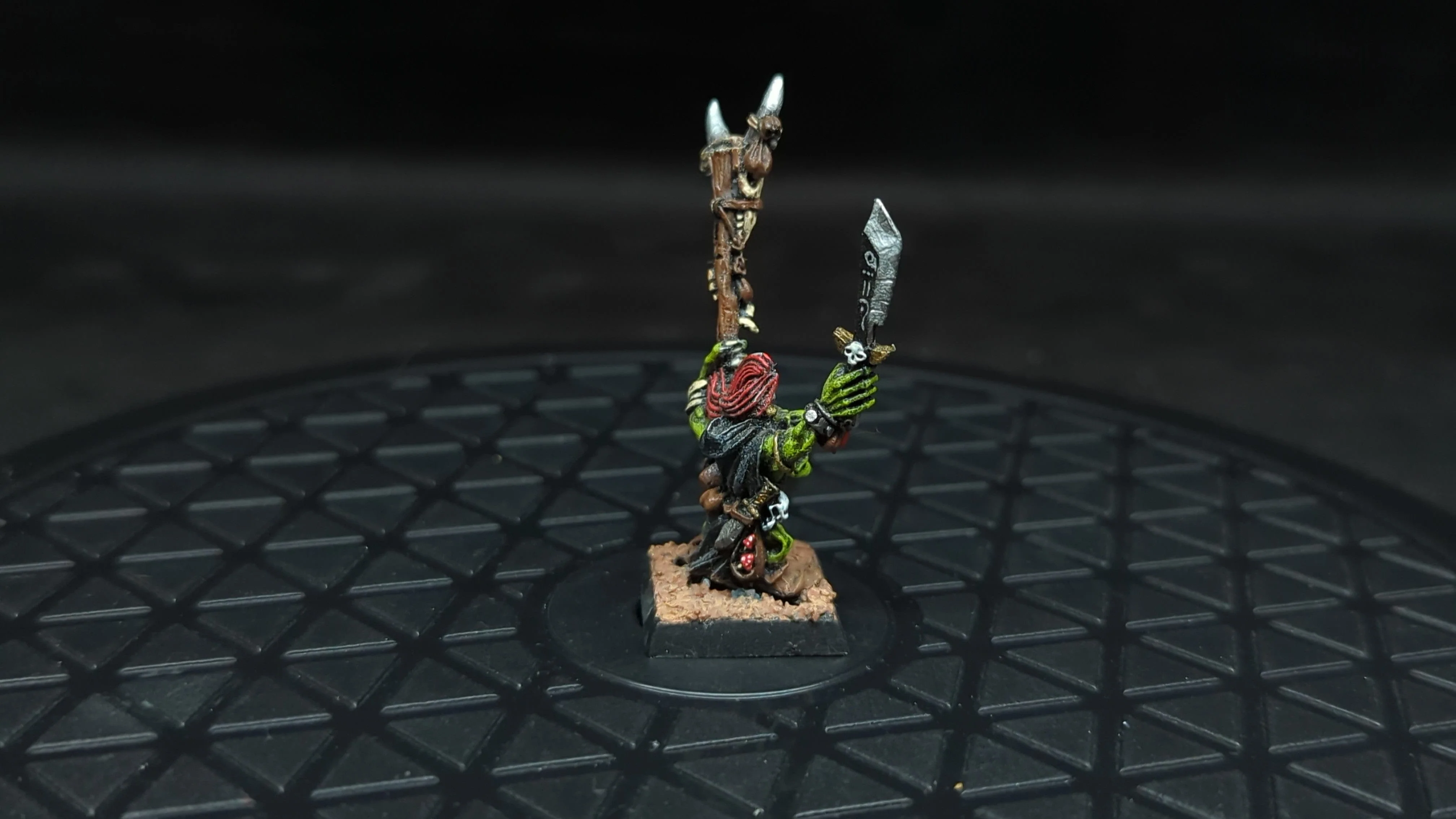 The Old World The Old World Orc & Goblin Tribes Shaman x1 OOP Painted - Image 3