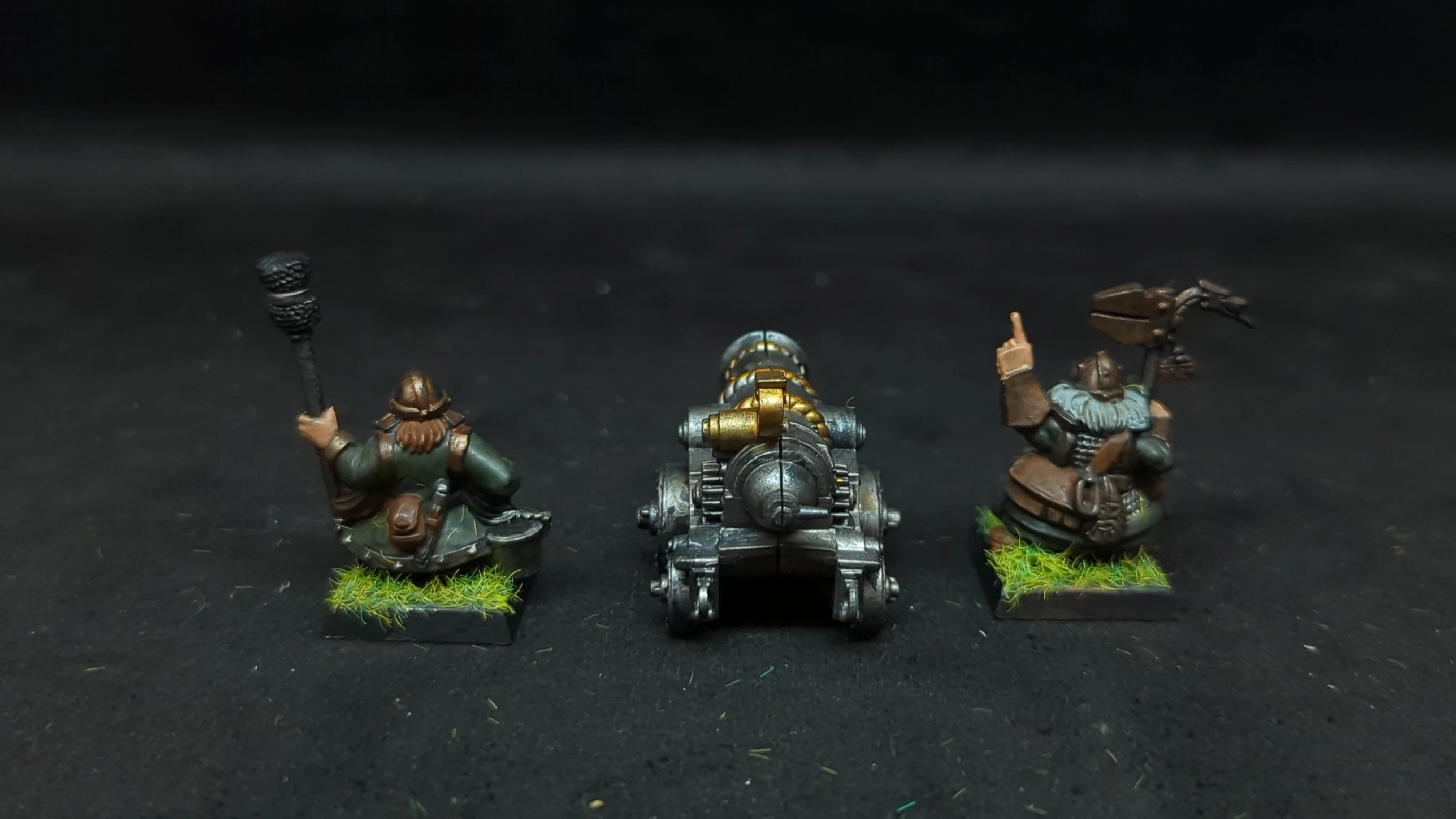 The Old World The Old World Dwarfen Mountain Holds Cannon x3 OOP Painted - Image 4