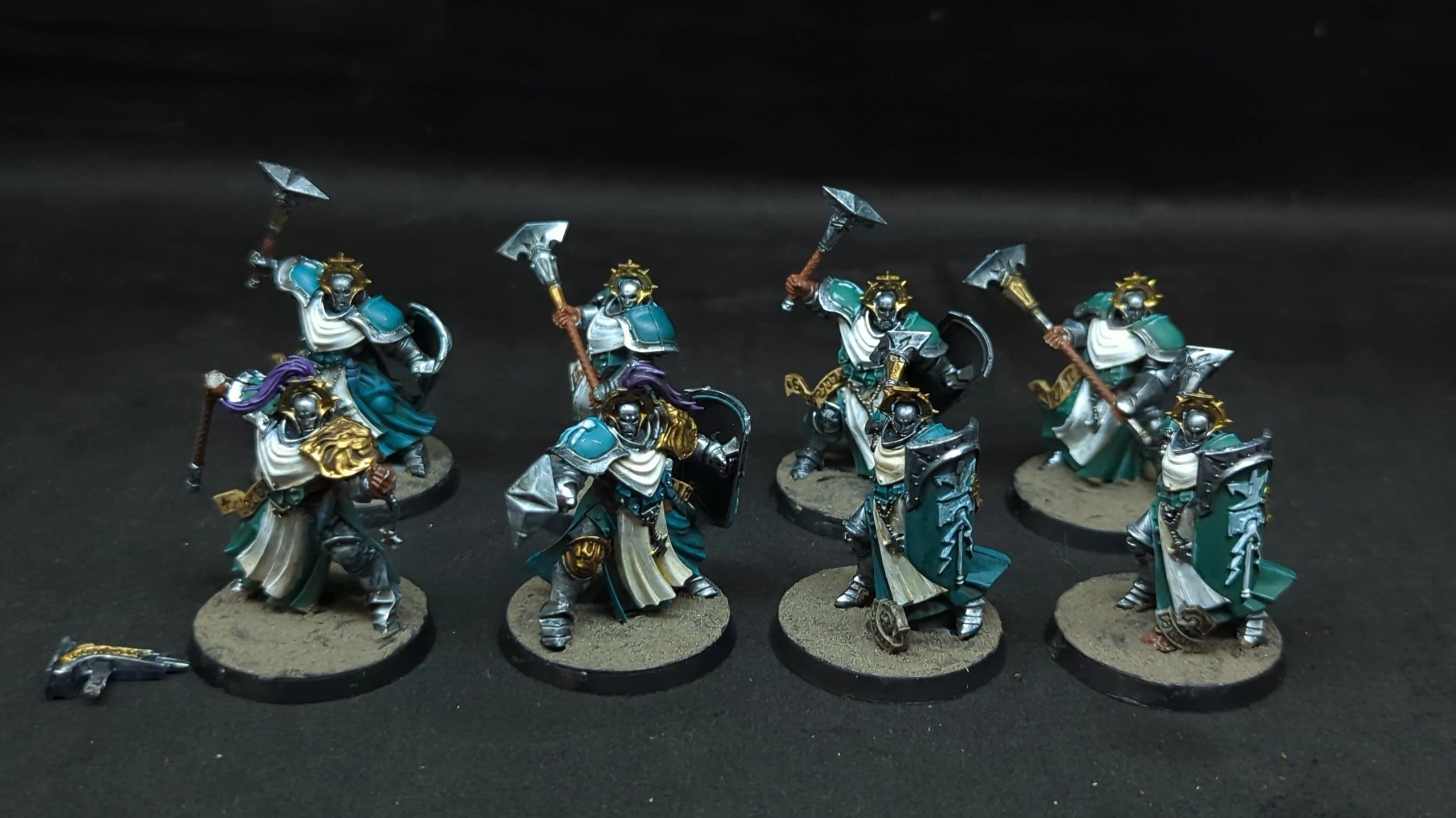 Age of Sigmar Stormcast Eternals Sequitors x8 Painted - Image 2