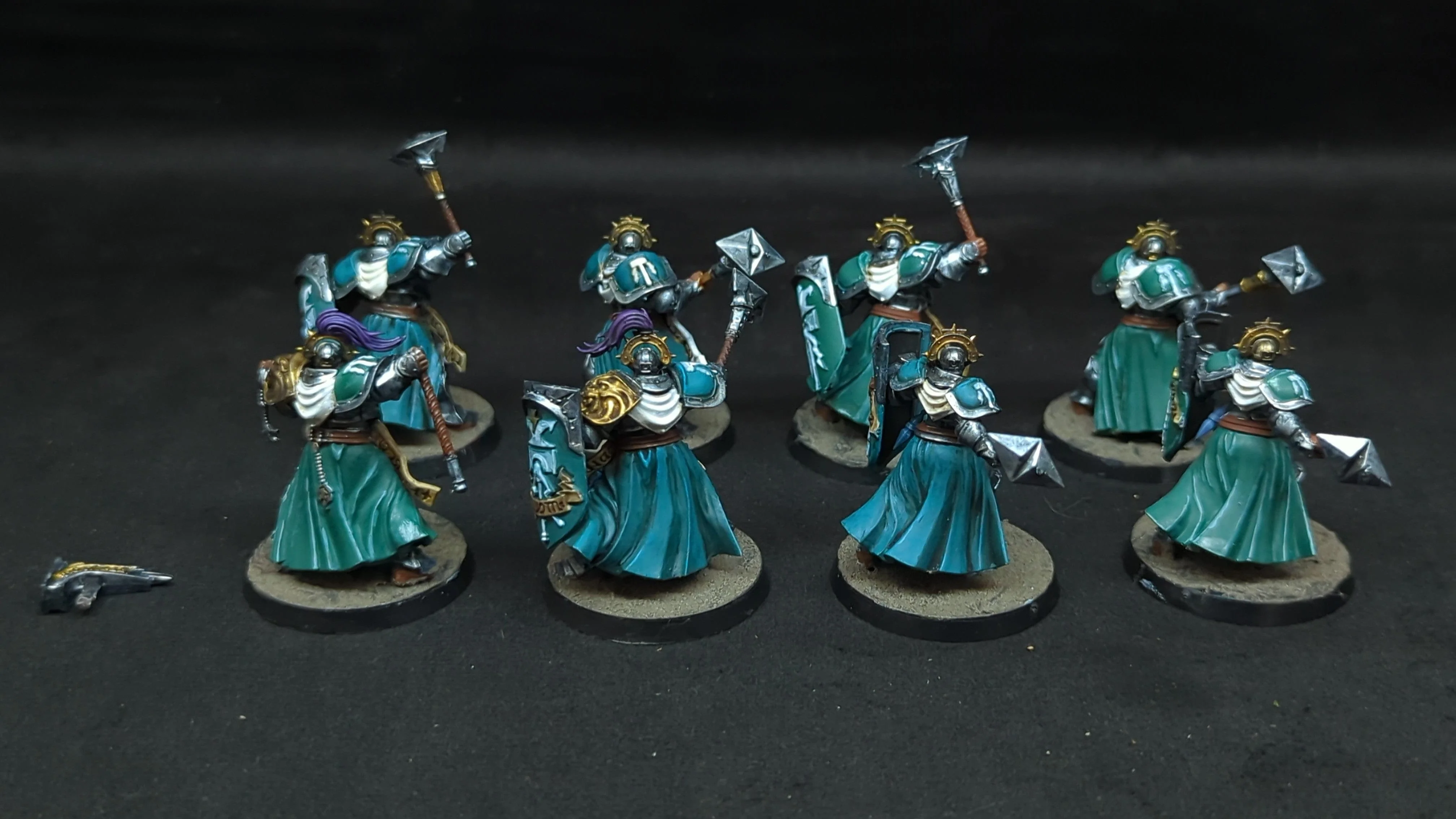 Age of Sigmar Stormcast Eternals Sequitors x8 Painted - Image 4