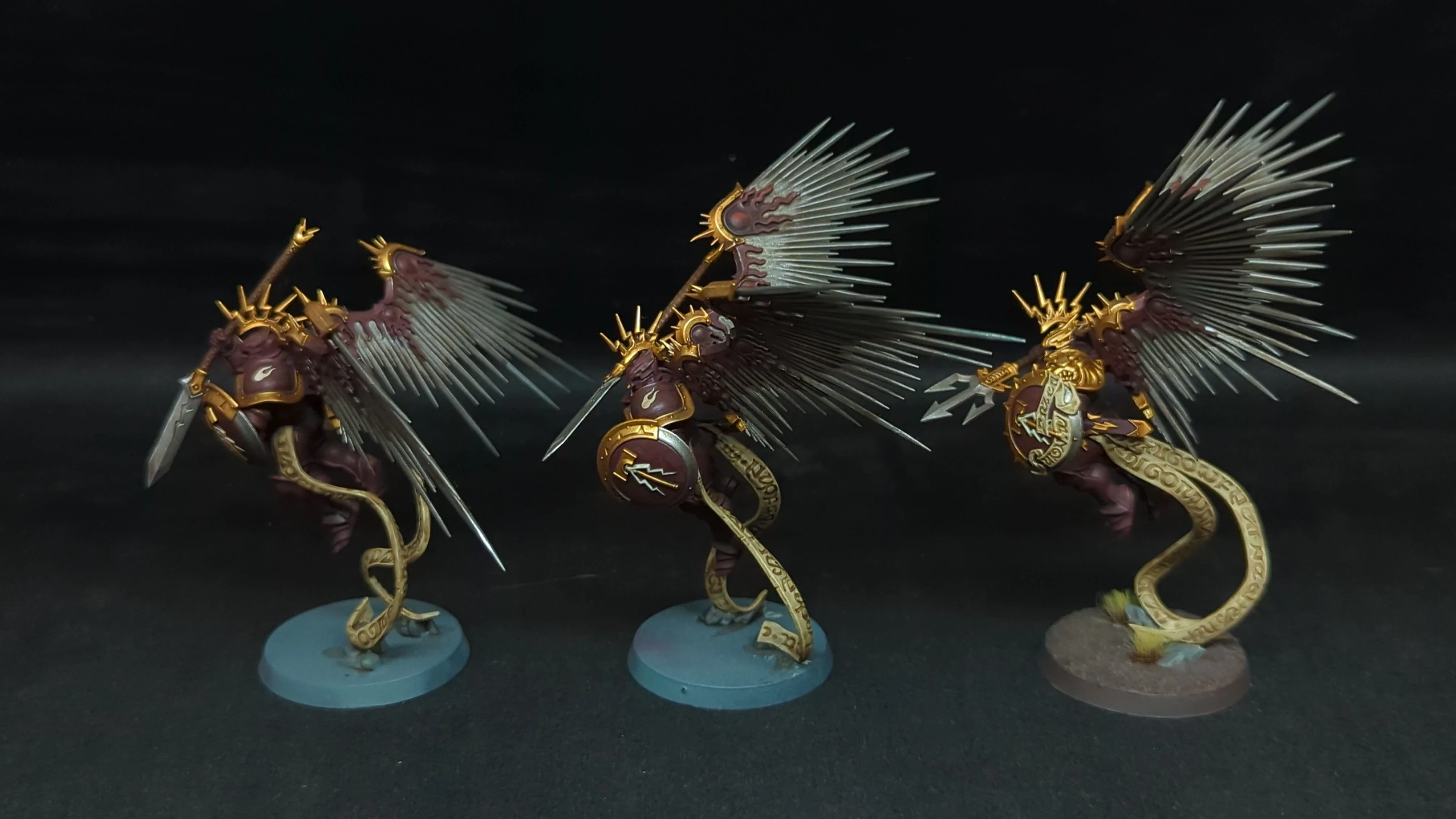 Age of Sigmar Stormcast Eternals Prosecutors x3 Painted - Image 3