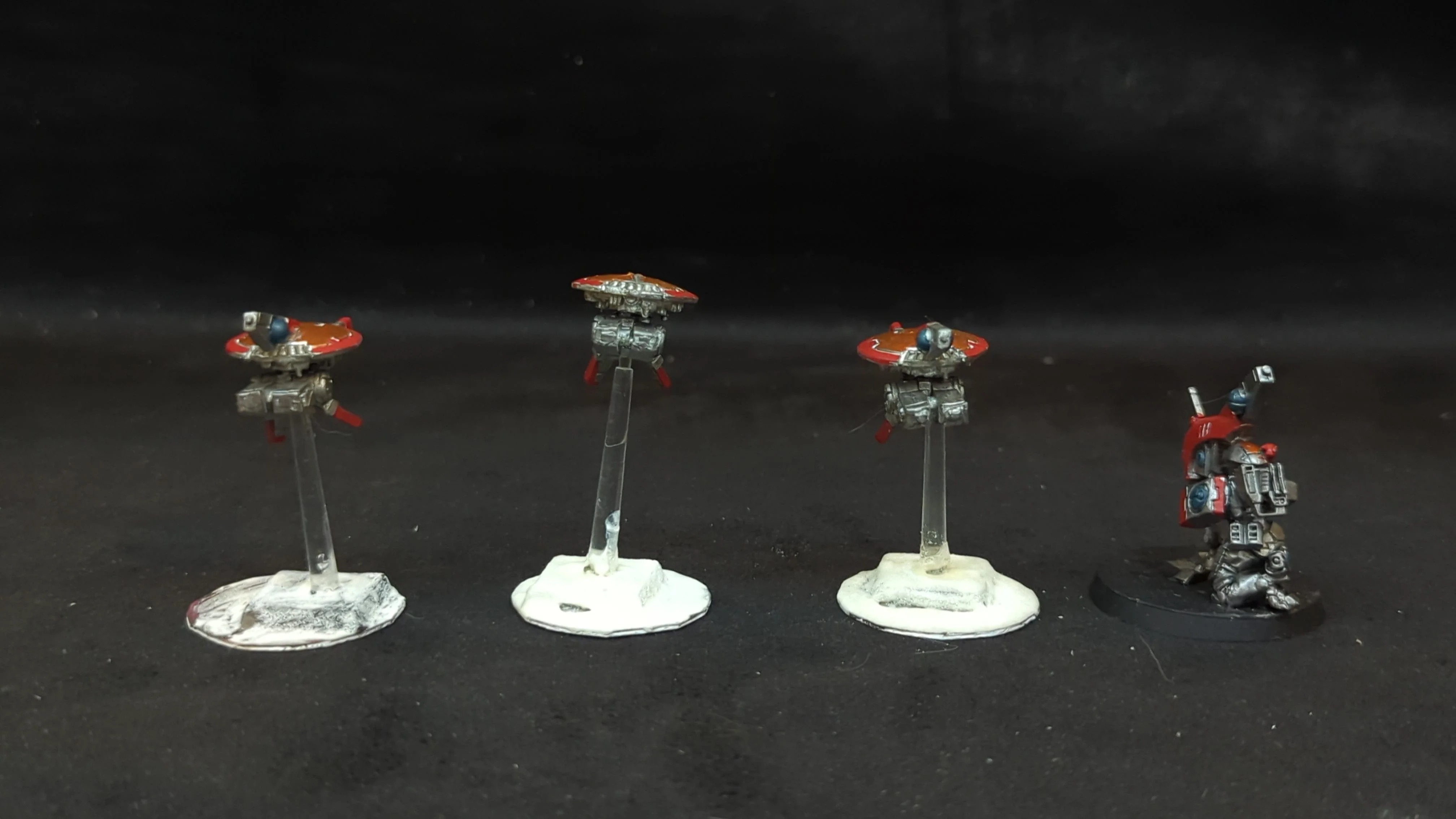 Warhammer 40k T'au Empire MV71 Sniper Drones & Firesight Marskman x4 - Image 3
