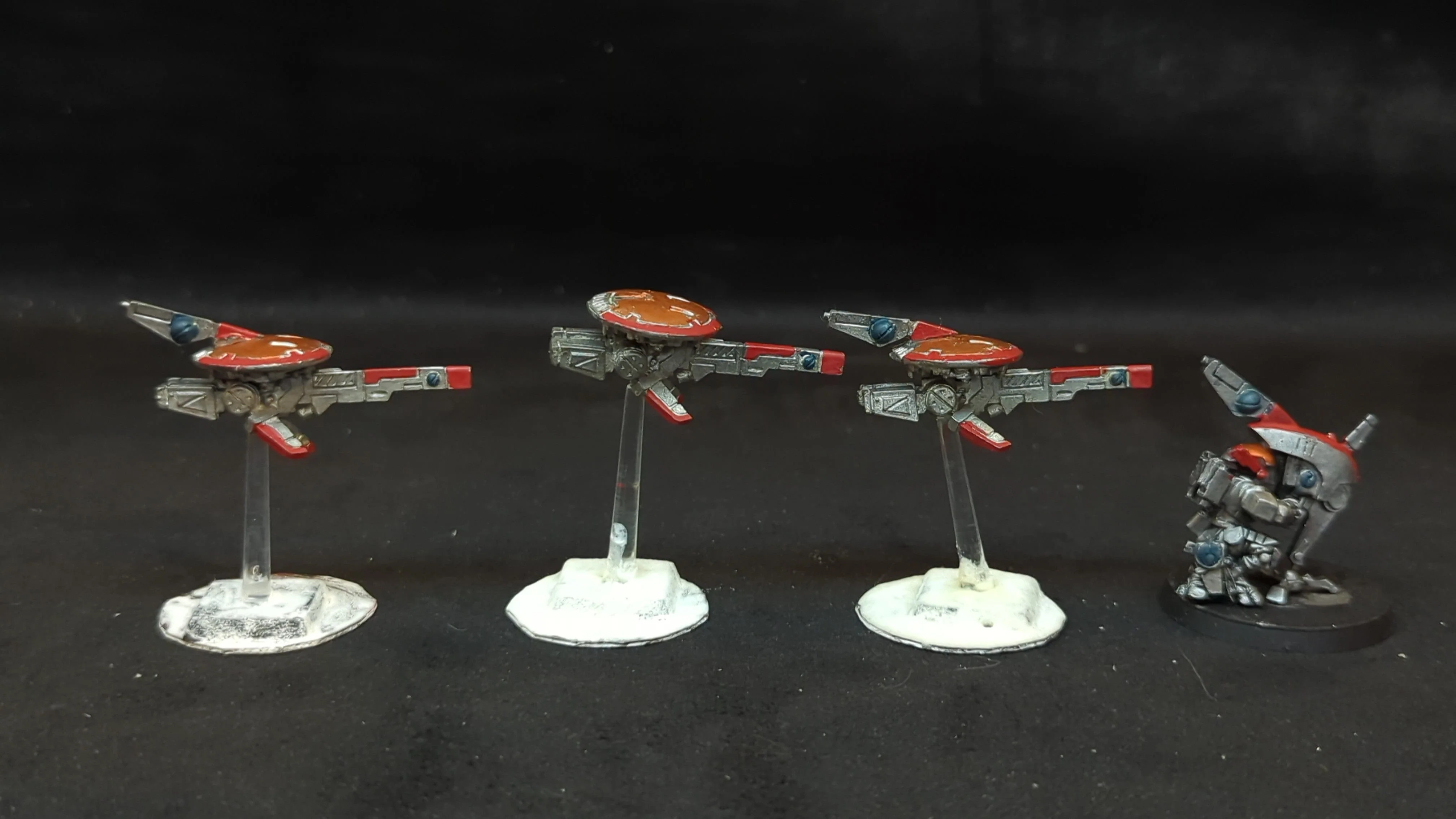 Warhammer 40k T'au Empire MV71 Sniper Drones & Firesight Marskman x4 - Image 4
