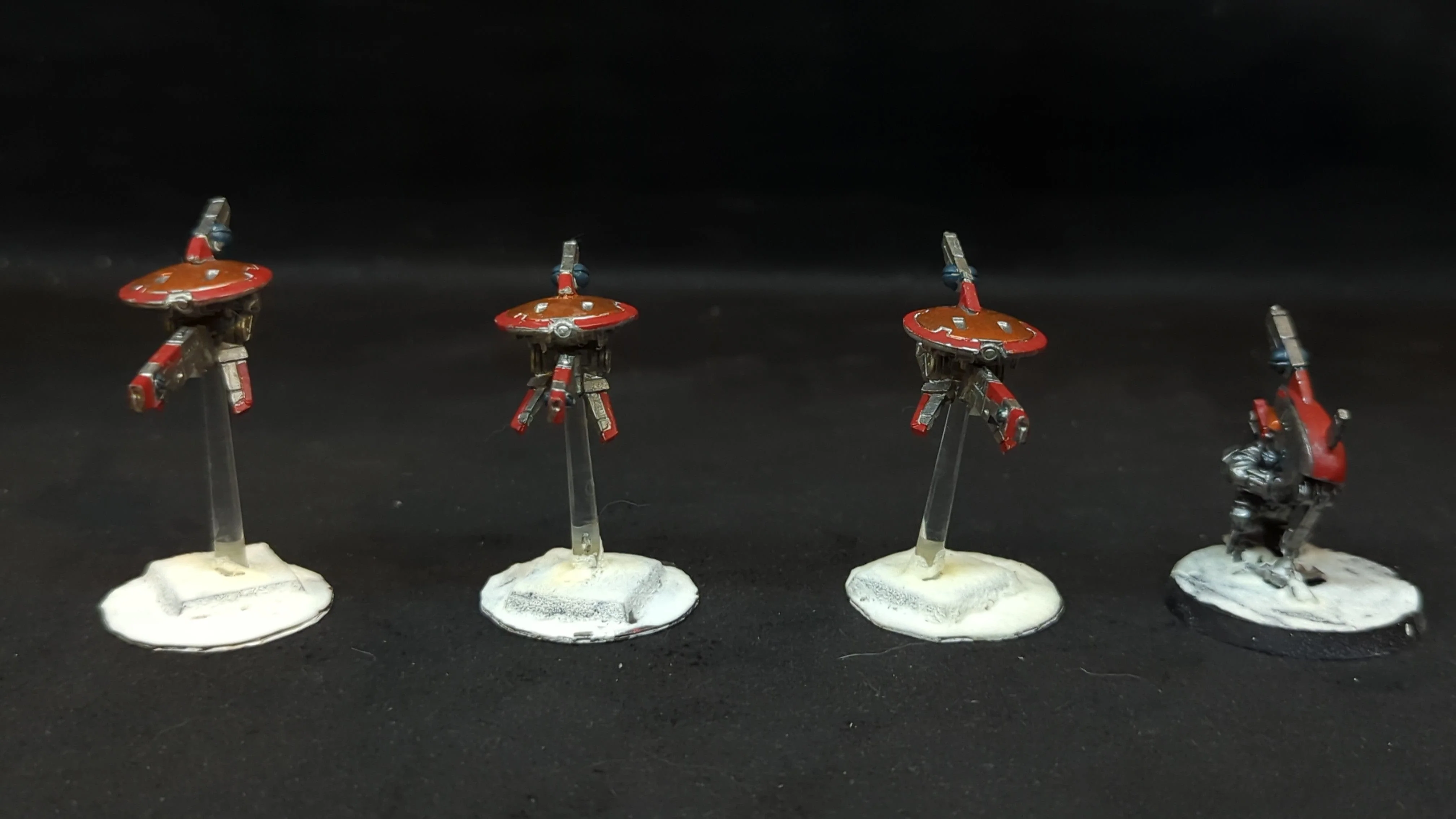 Warhammer 40k T'au Empire MV71 Sniper Drones & Firesight Marskman x4 - Image 2