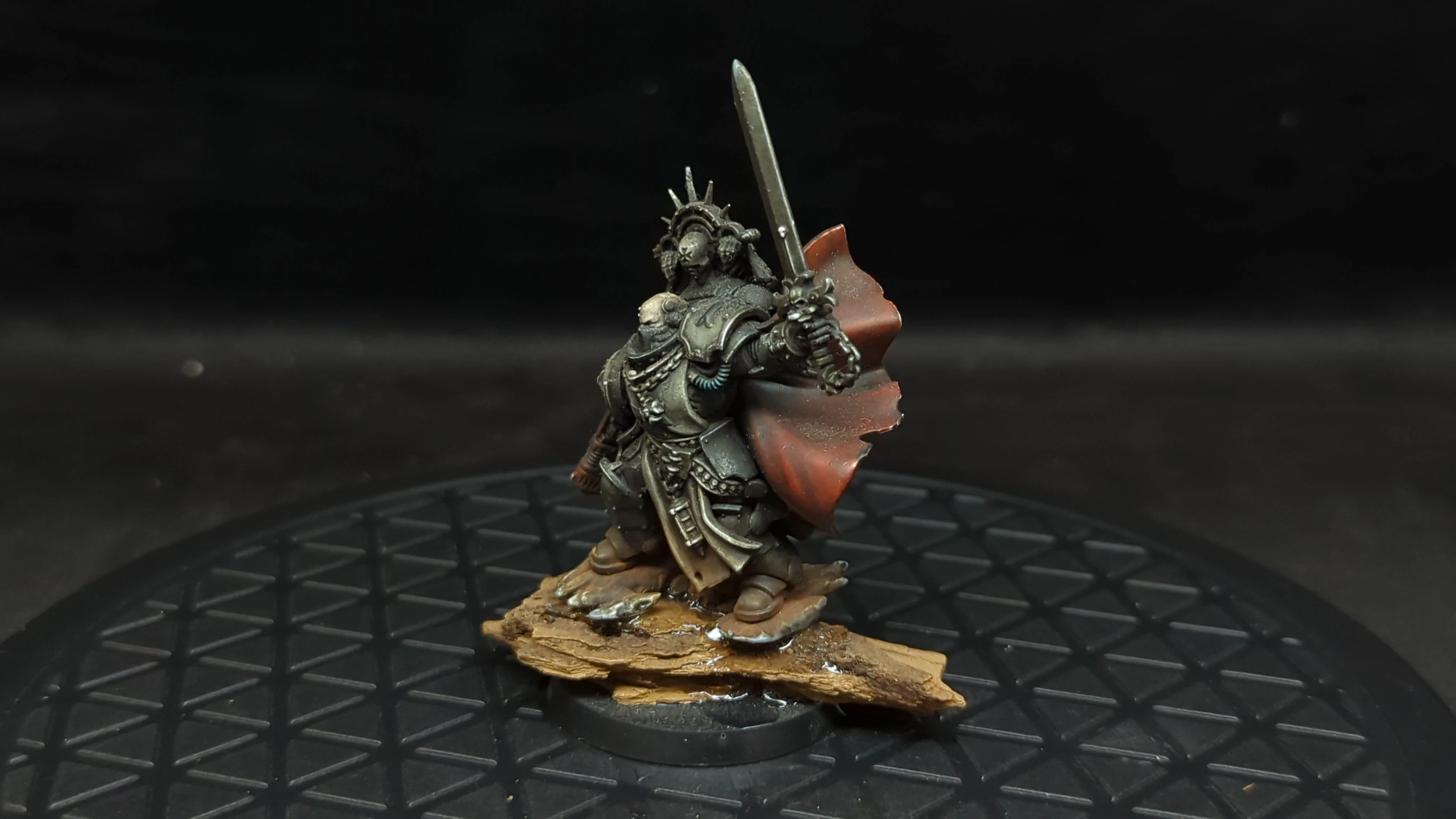 Warhammer 40k Black Templars Marshal x1 Painted - Image 3