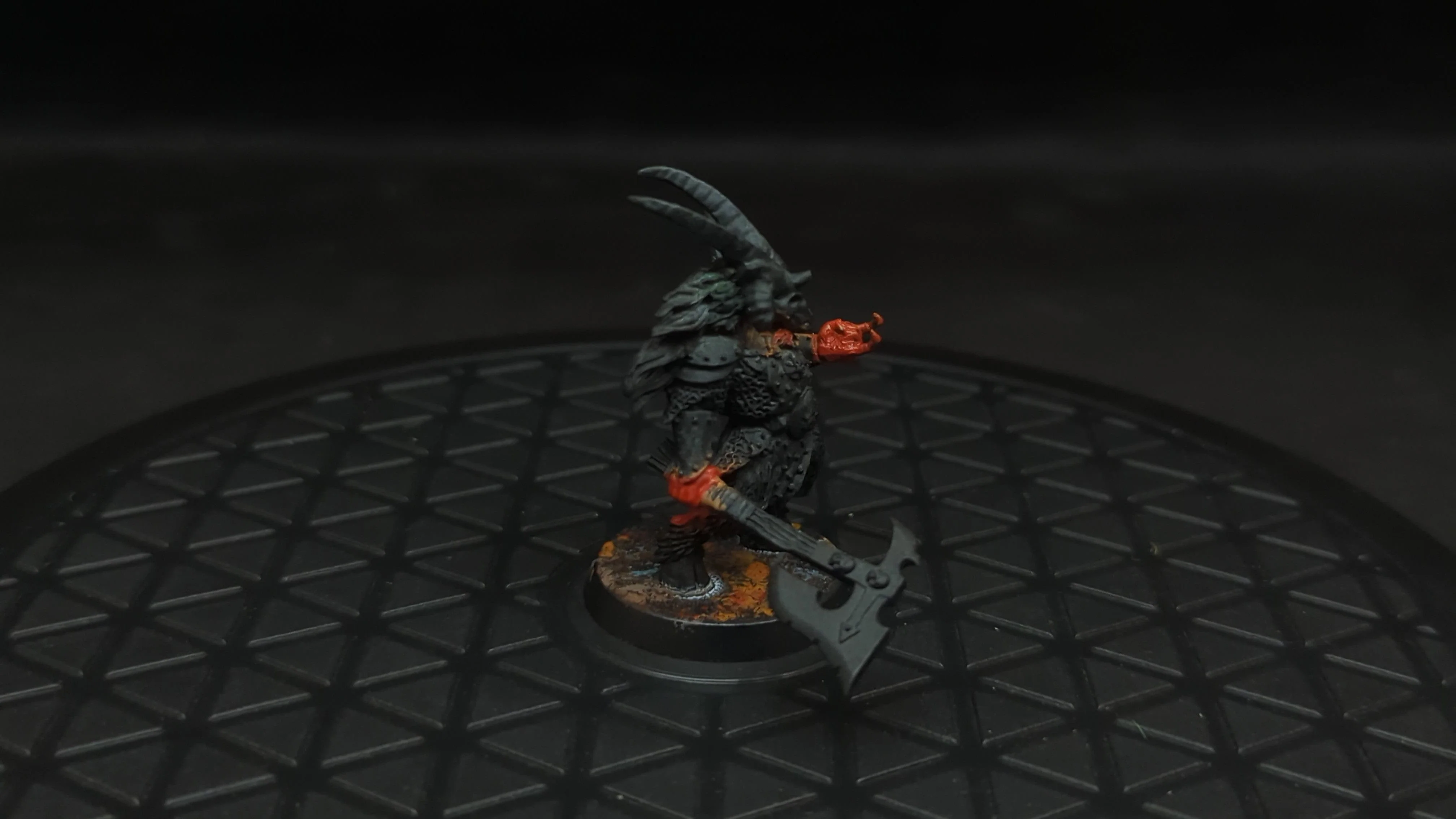 Age of Sigmar The Old World Beastman Breyherds Beastlord x1 - Image 3