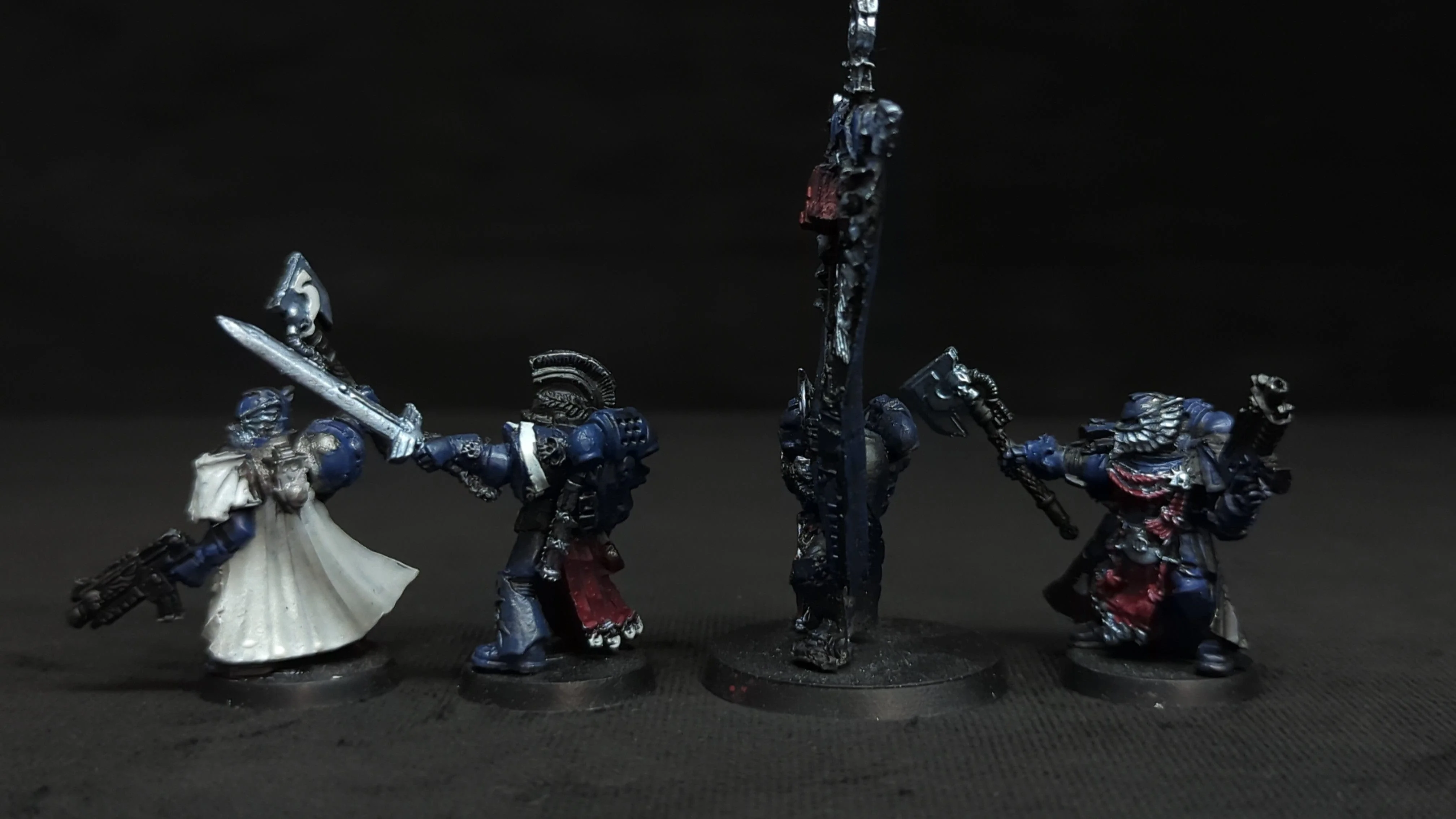 Warhammer 40k Ultramarines Honour Guards x4 - Image 3