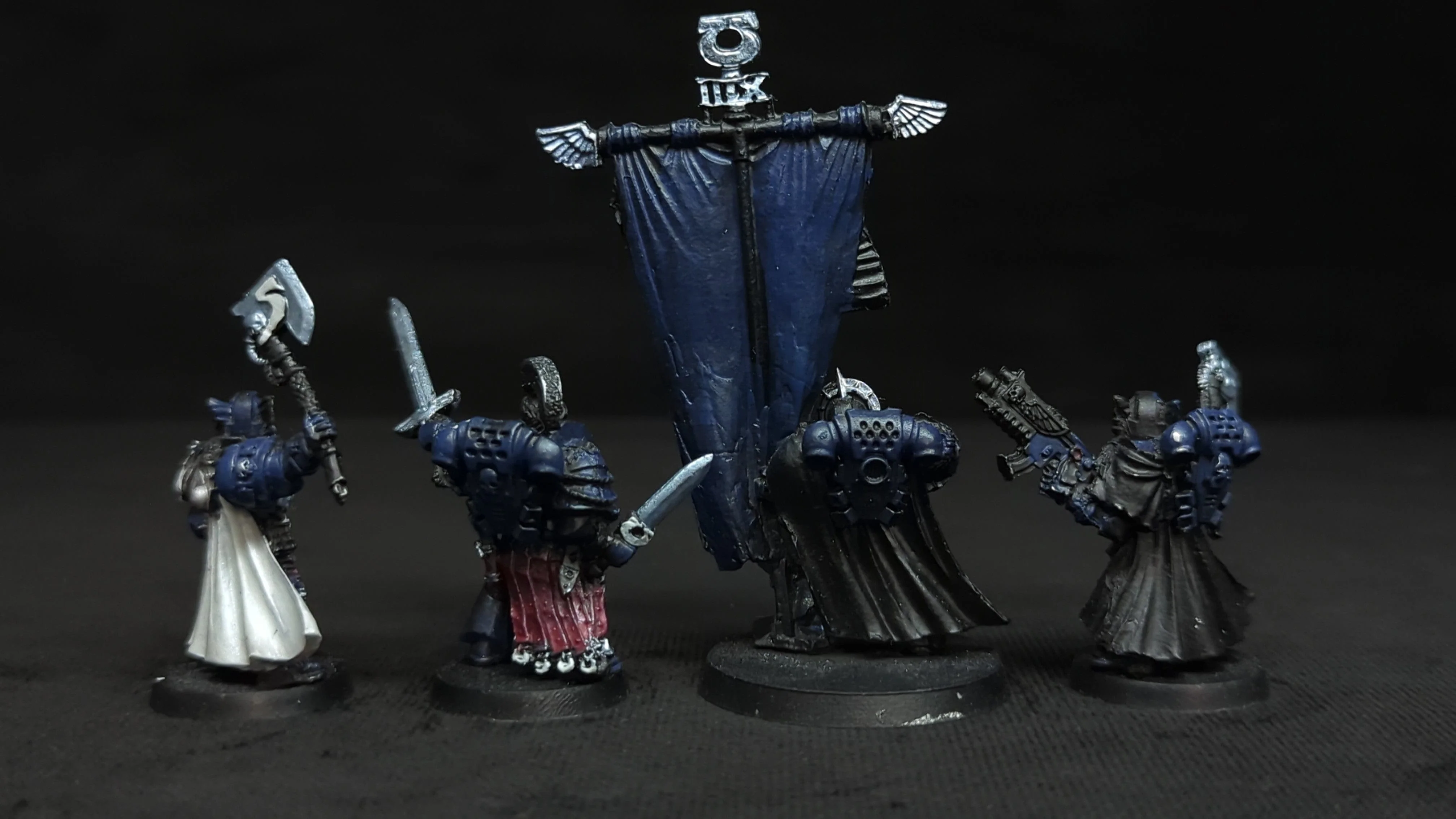 Warhammer 40k Ultramarines Honour Guards x4 - Image 4