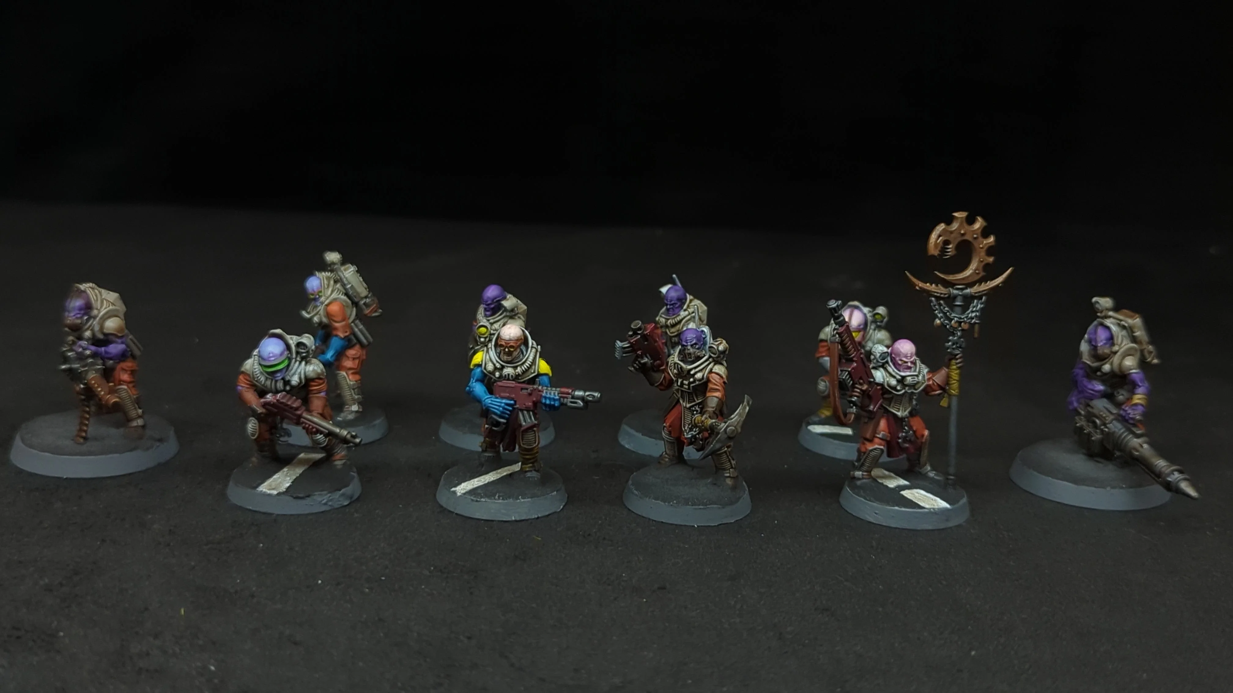 Warhammer 40k Genestealer Cults Neophyte Hybrids x10 Painted - Image 2