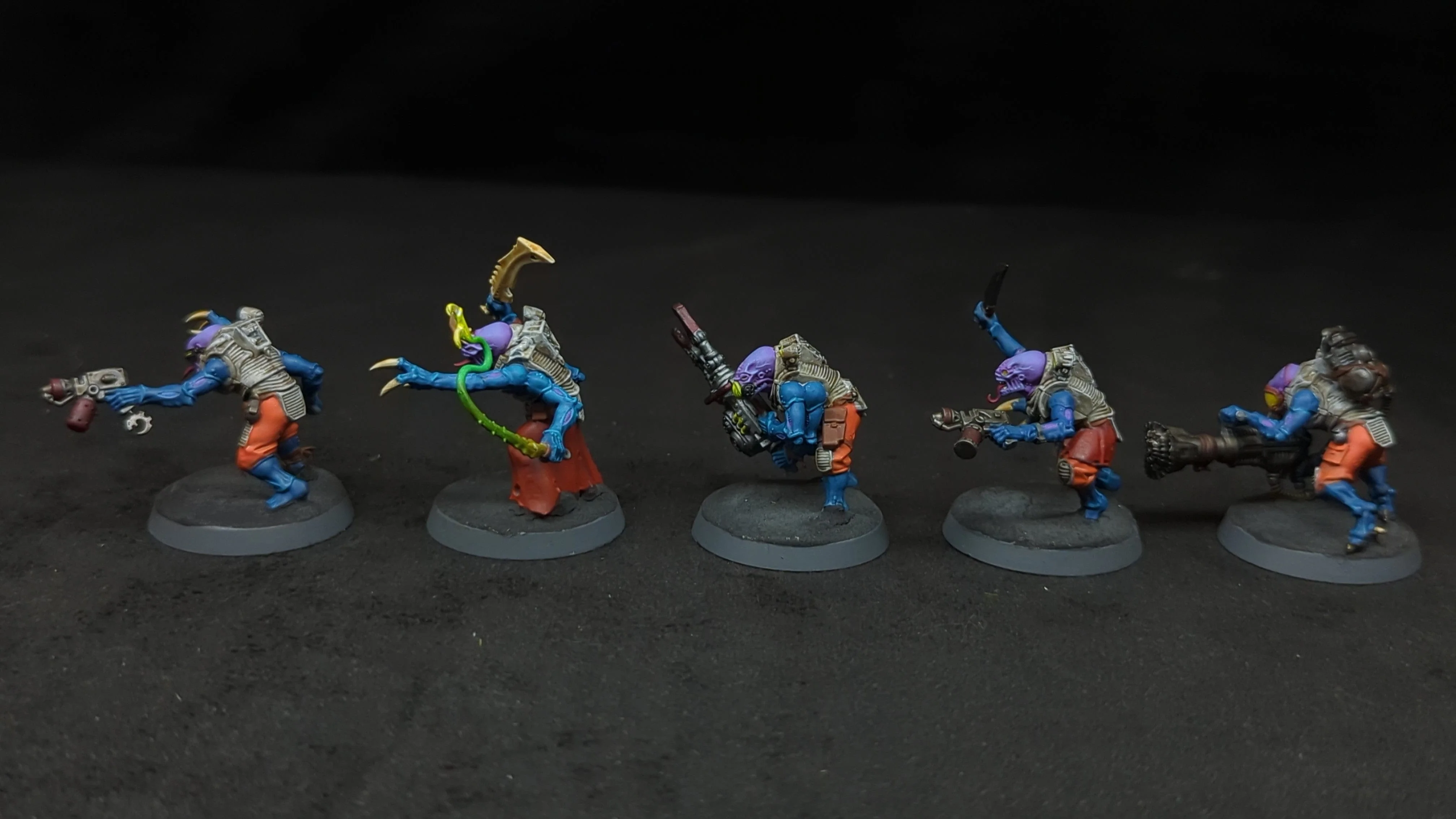 Warhammer 40k Genestealer Cults Acolyte Hybrids x5 Painted - Image 5