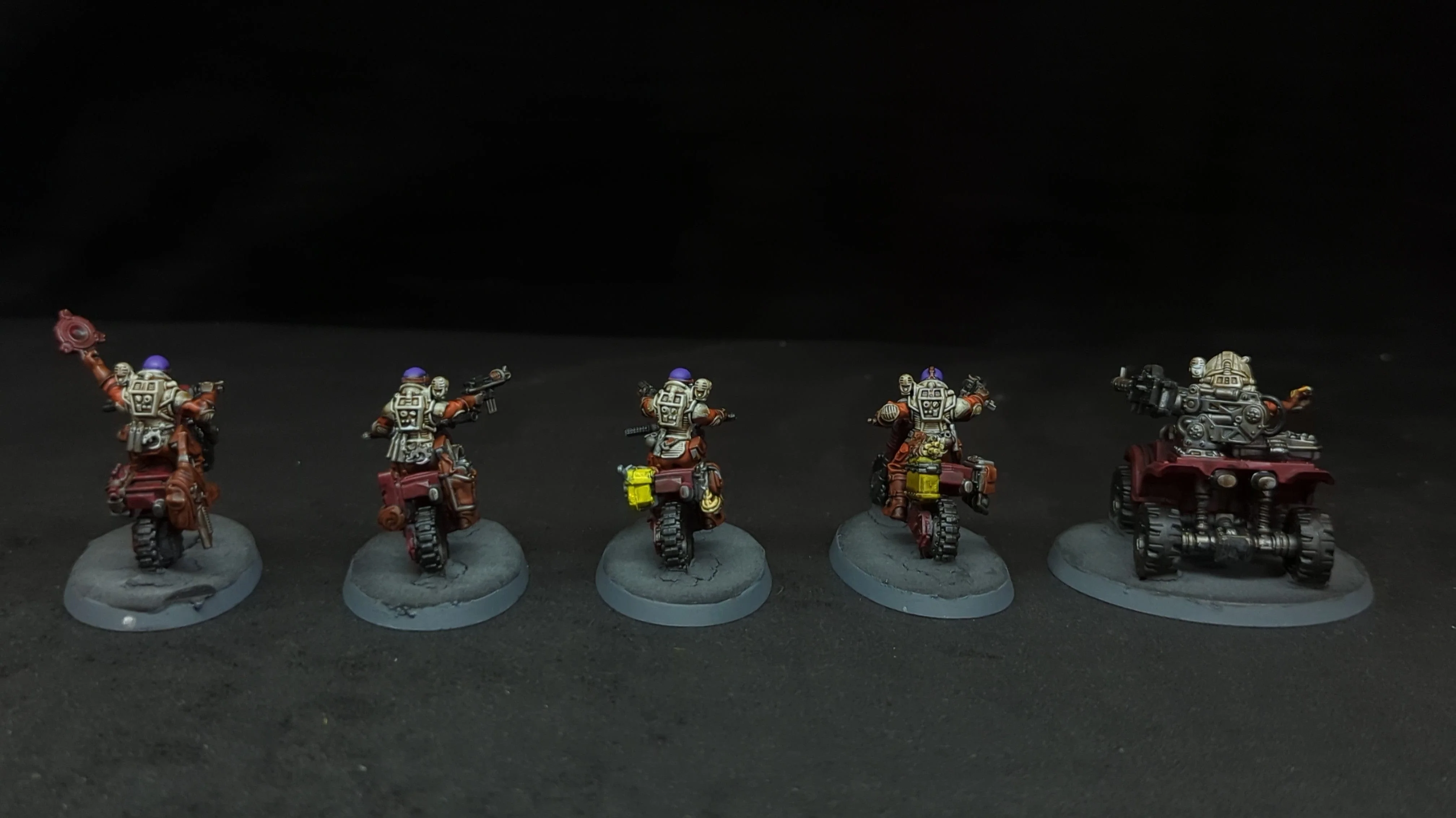 Warhammer 40k Genestealer Cults Atalan Jackals x5 Painted - Image 4