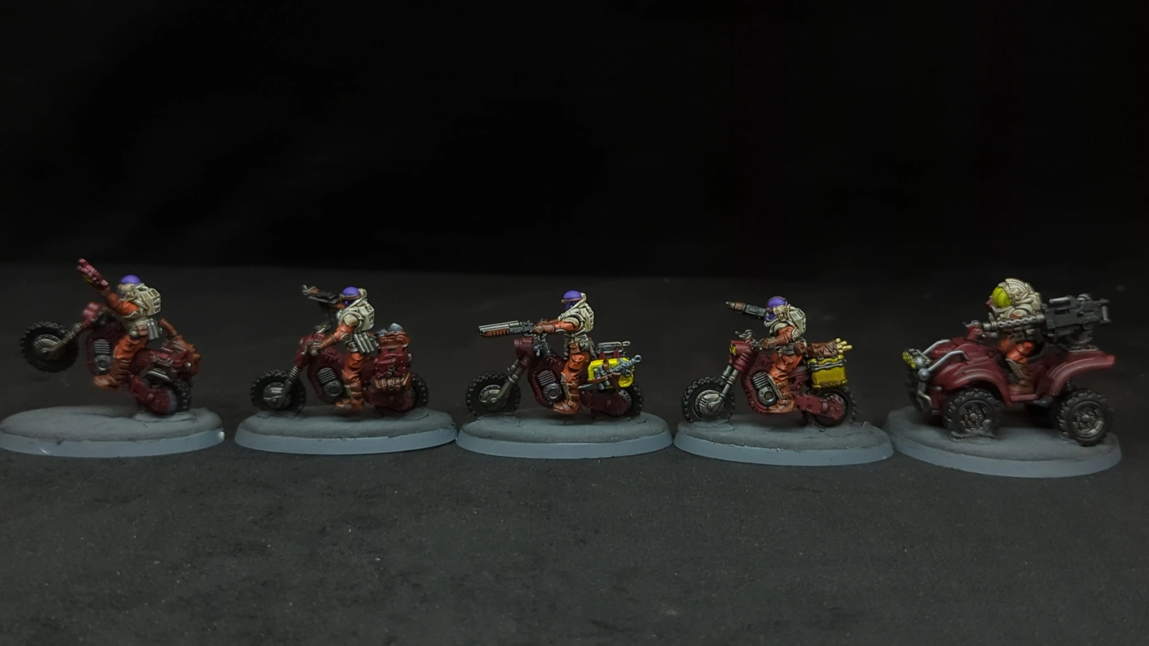 Warhammer 40k Genestealer Cults Atalan Jackals x5 Painted - Image 5