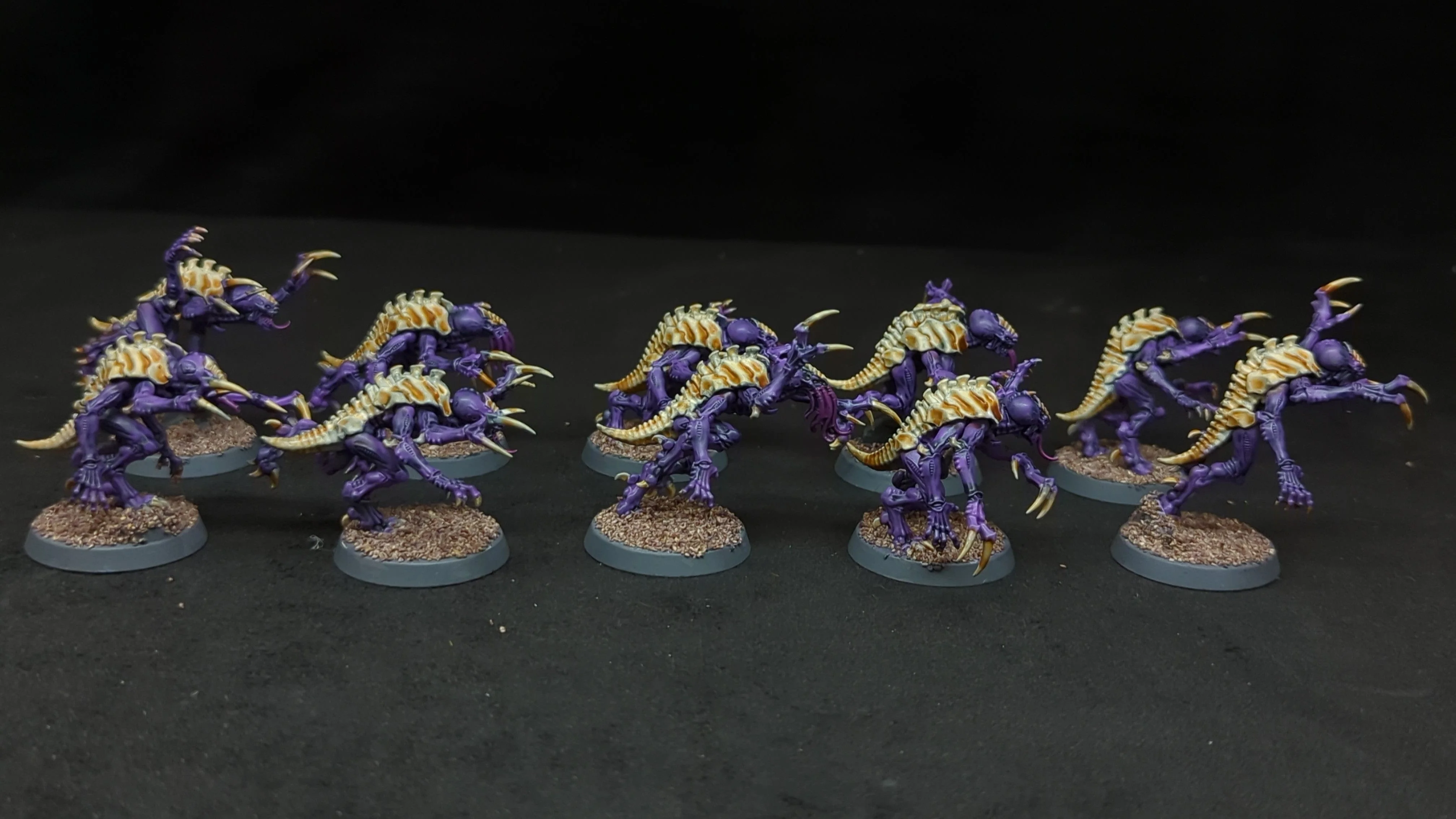 Warhammer 40k Tyranids Genestealers x10 Painted - Image 3