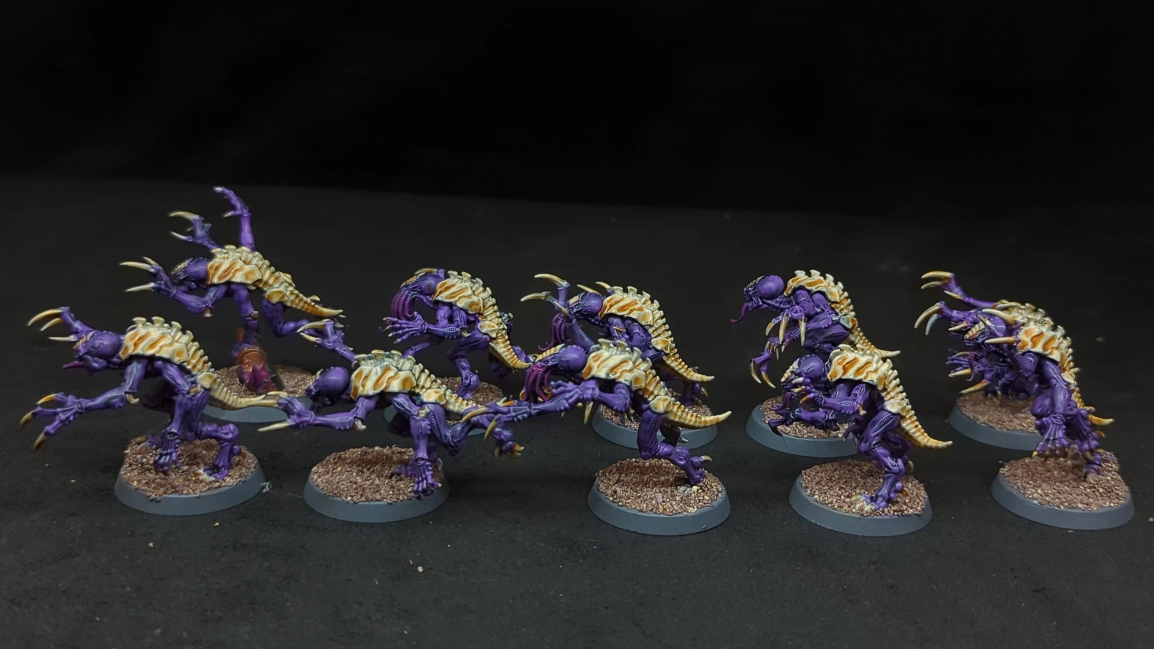 Warhammer 40k Tyranids Genestealers x10 Painted - Image 5