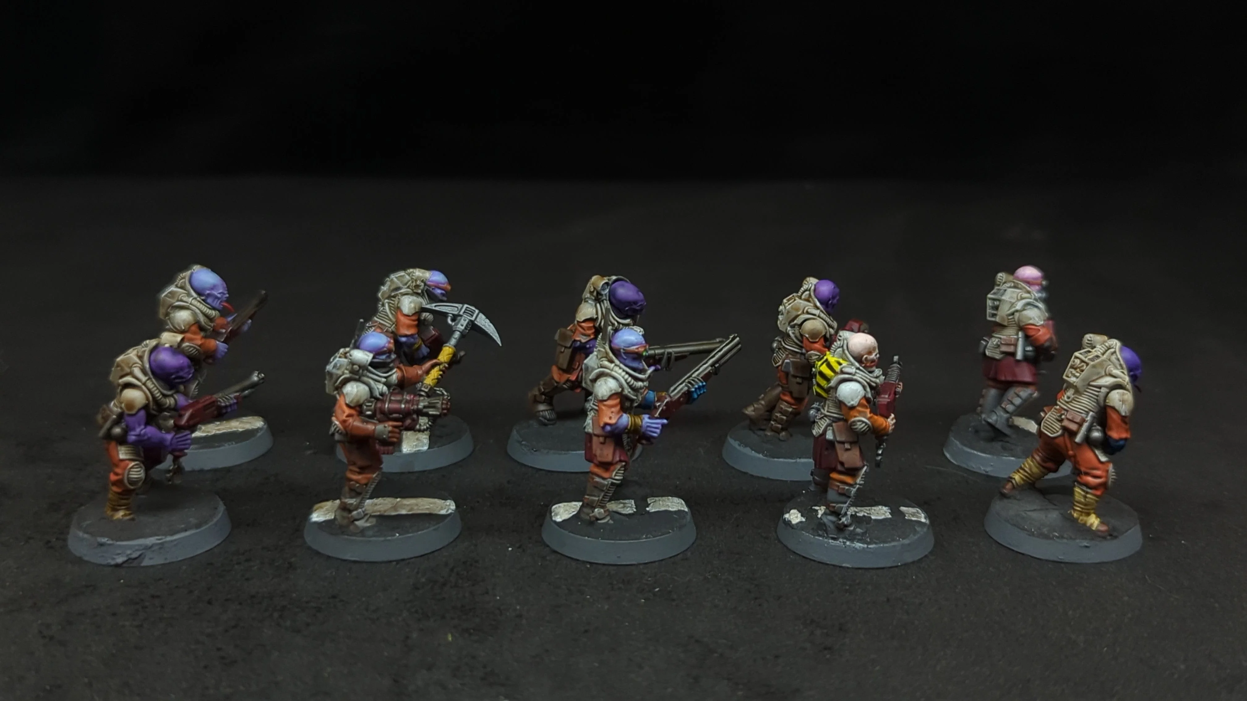 Warhammer 40k Genestealer Cults Neophyte Hybrids x10 Painted - Image 3