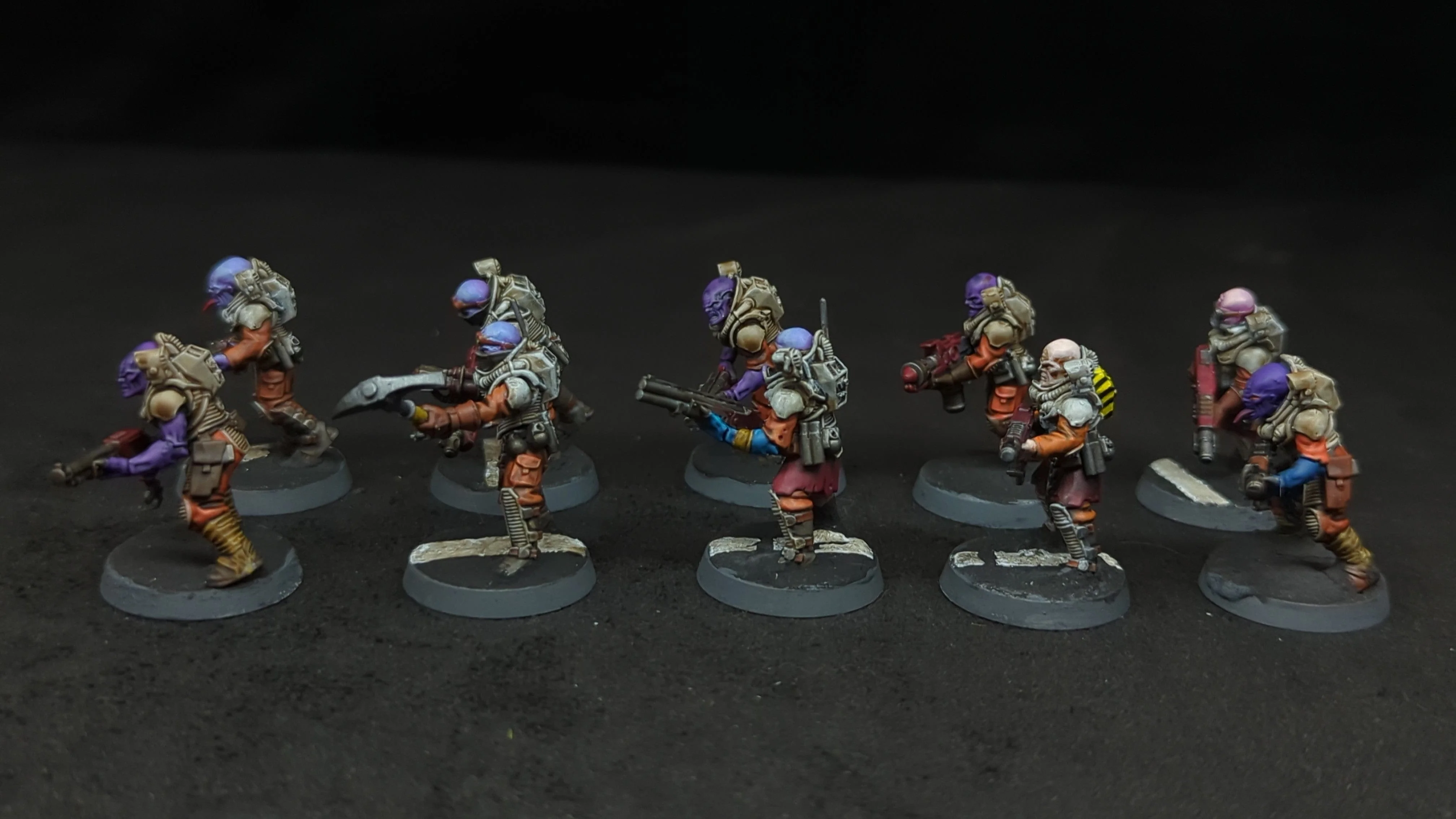Warhammer 40k Genestealer Cults Neophyte Hybrids x10 Painted - Image 5