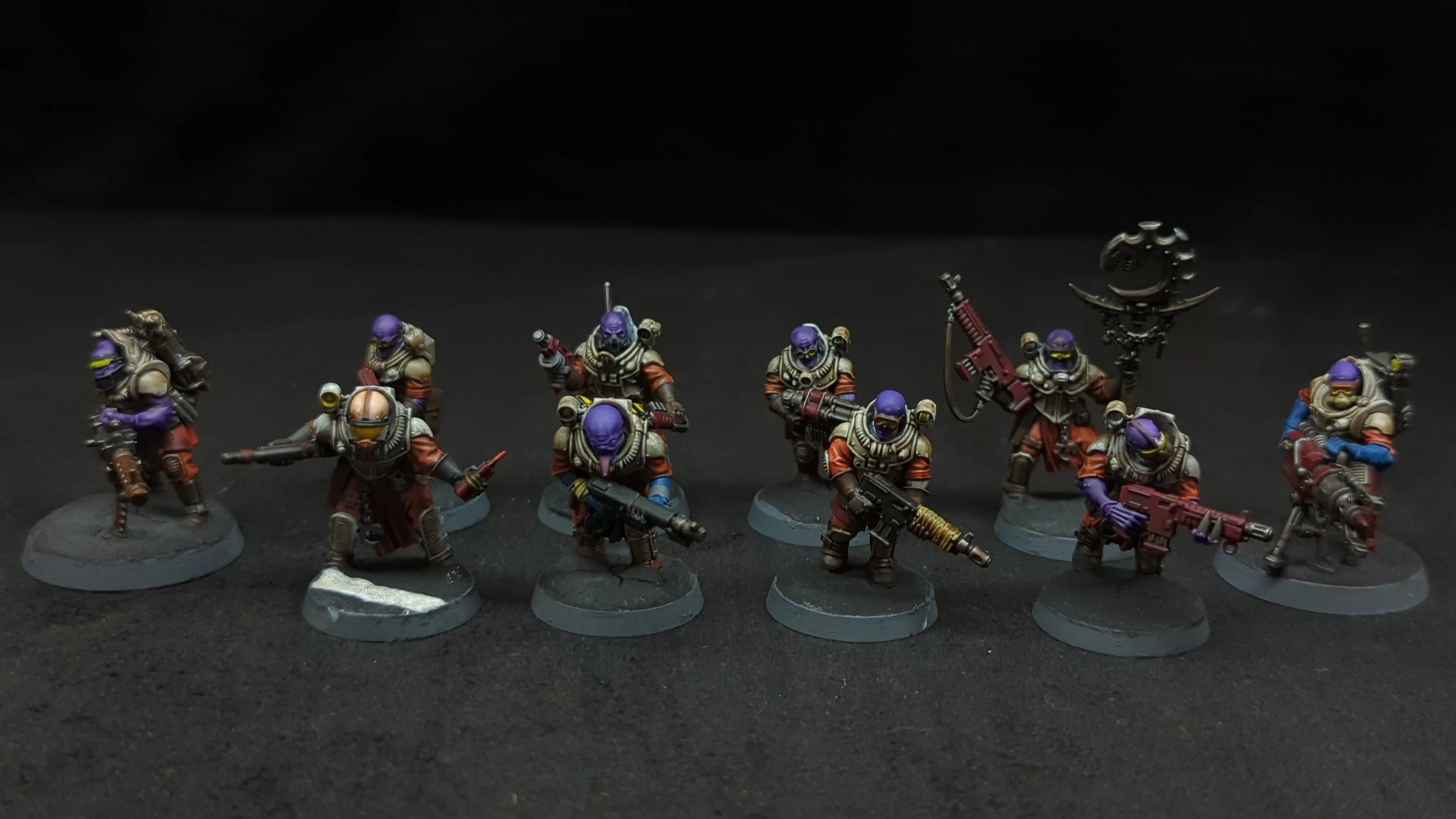 Warhammer 40k Genestealer Cults Neophyte Hybrids x10 Painted - Image 2