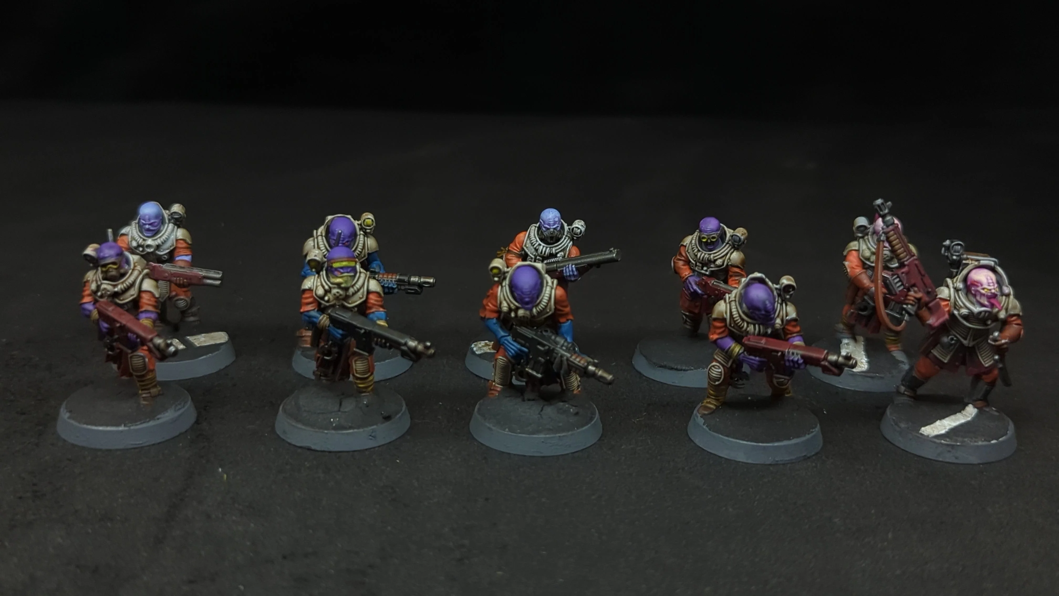 Warhammer 40k Genestealer Cults Neophyte Hybrids x10 Painted - Image 2
