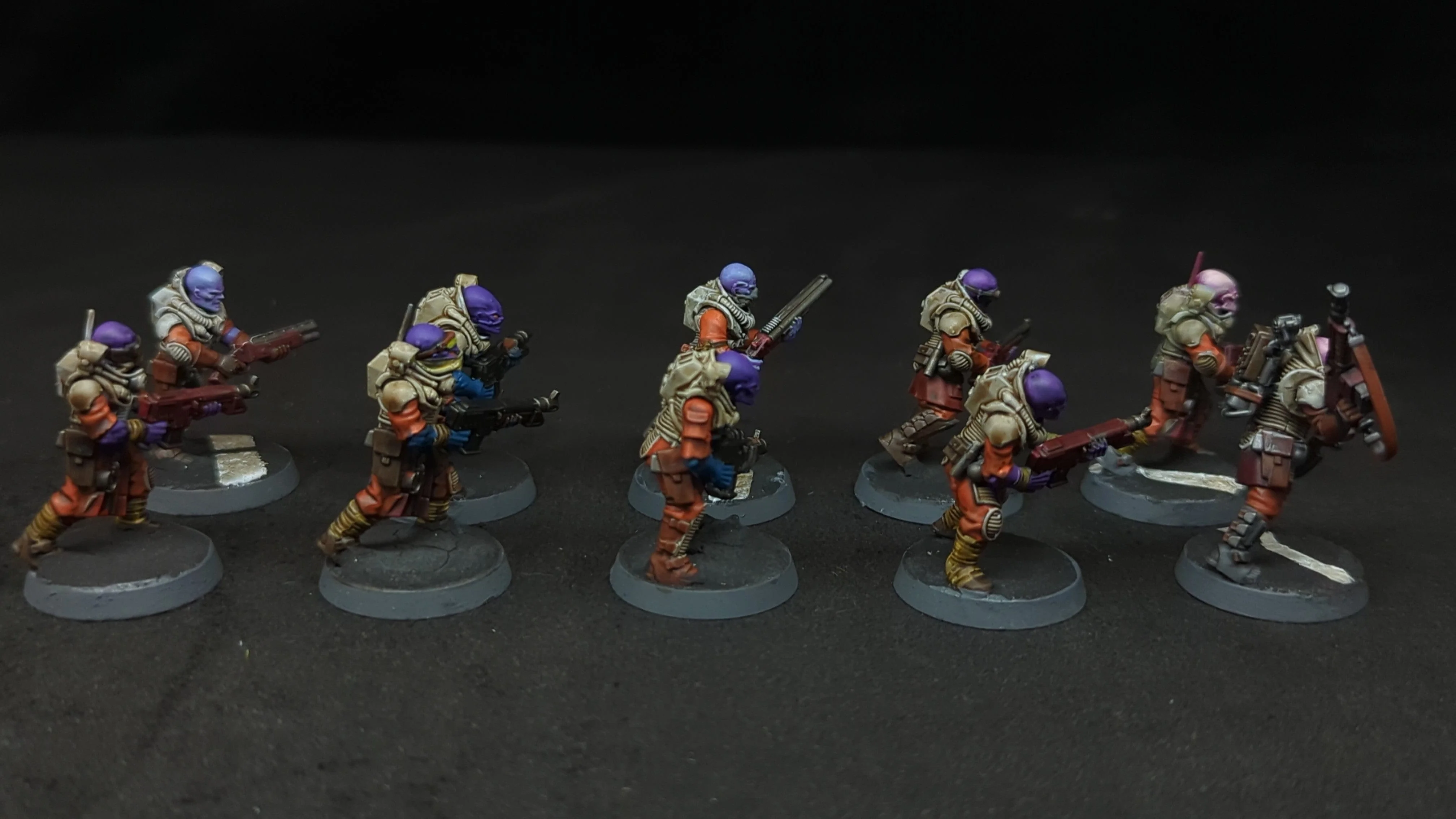 Warhammer 40k Genestealer Cults Neophyte Hybrids x10 Painted - Image 3