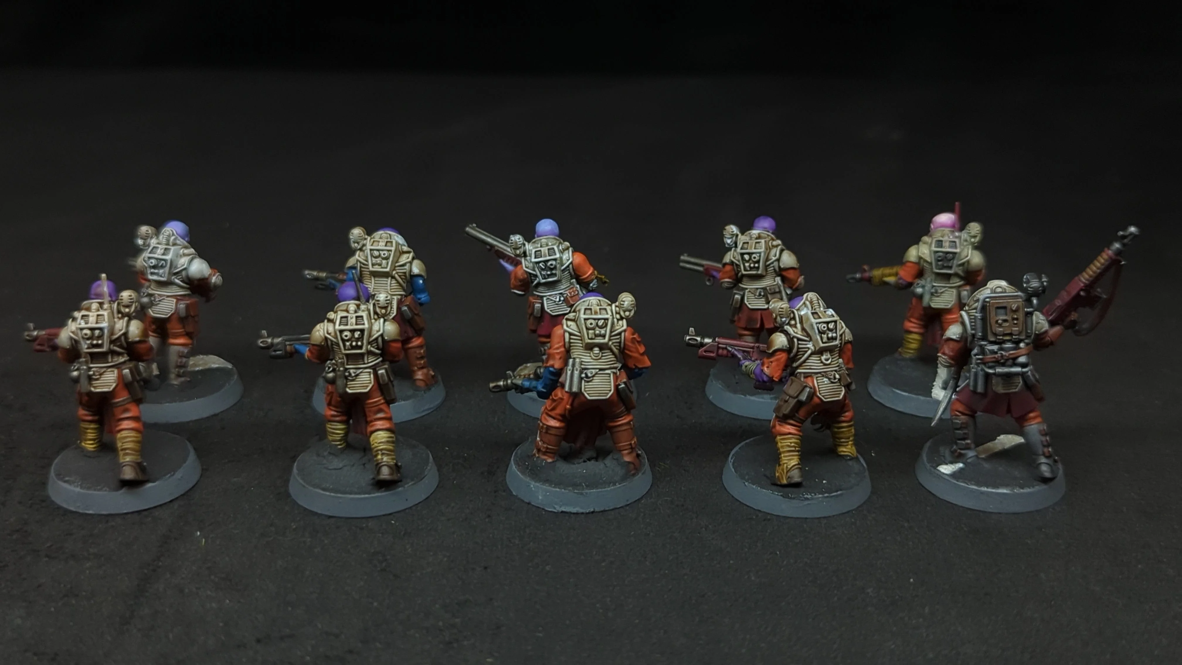 Warhammer 40k Genestealer Cults Neophyte Hybrids x10 Painted - Image 4
