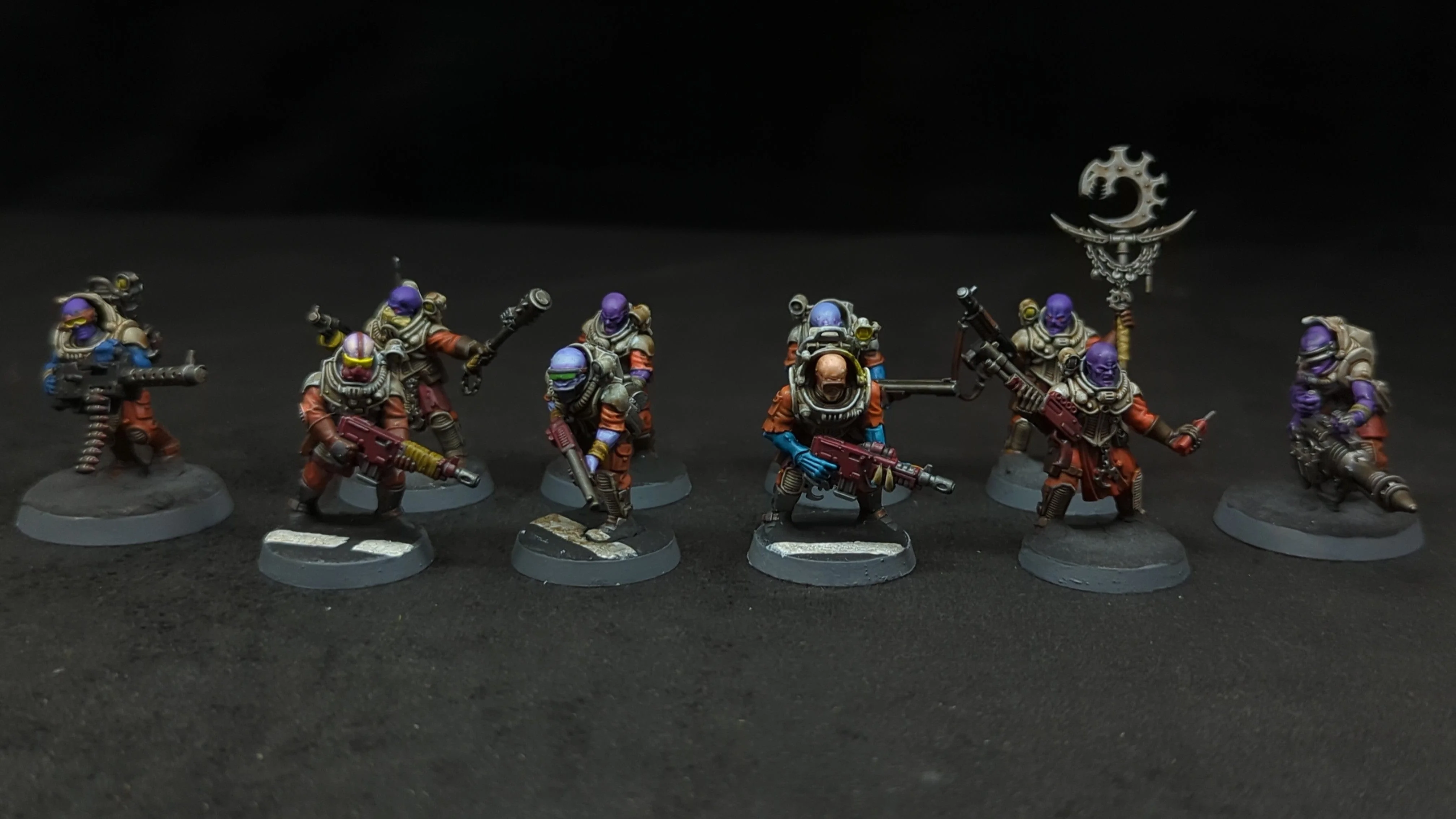 Warhammer 40k Genestealer Cults Neophyte Hybrids x10 Painted - Image 2