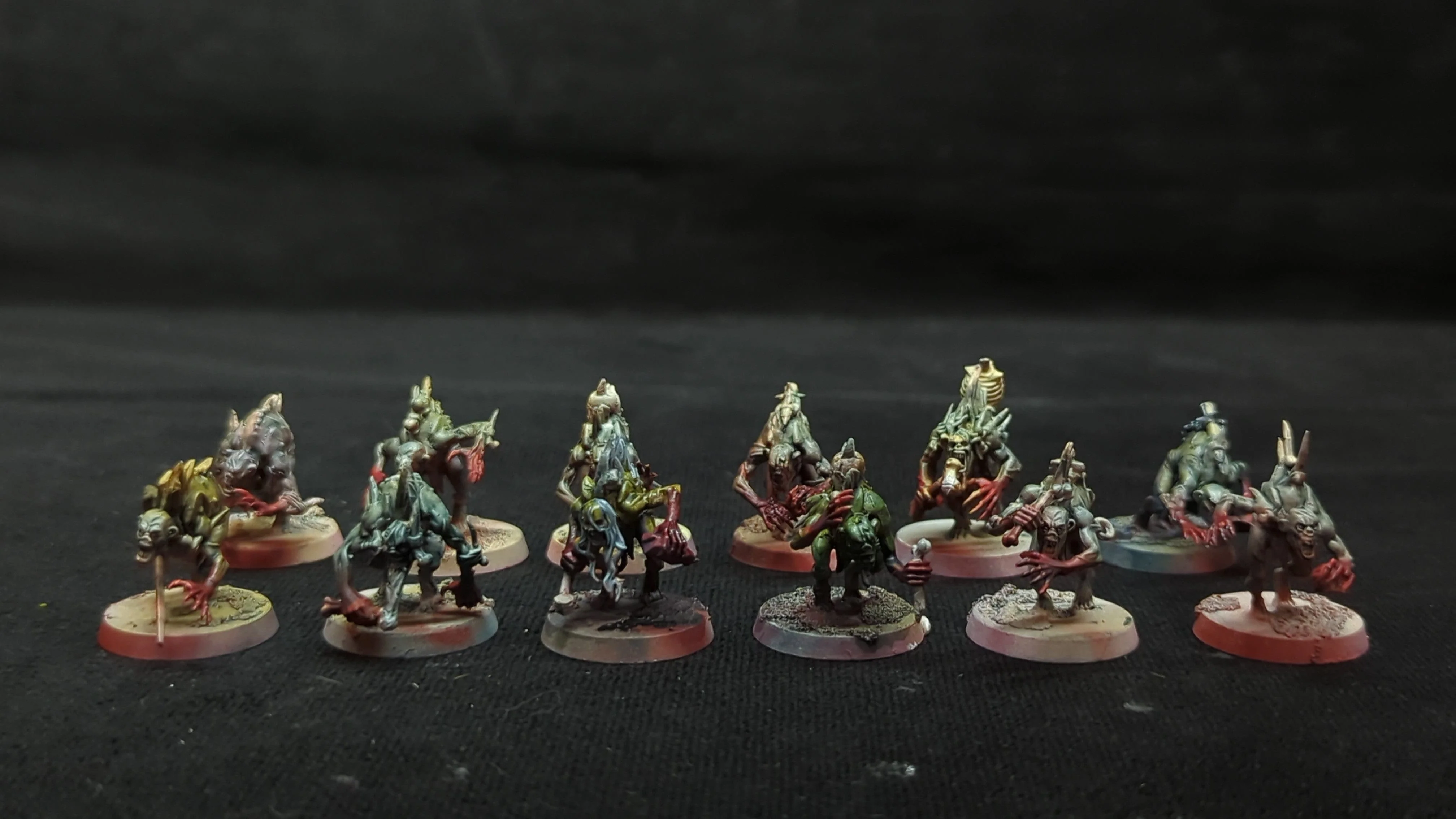 Age of Sigmar Flesh-eater Courts Crypt Ghouls x12 Painted - Image 2