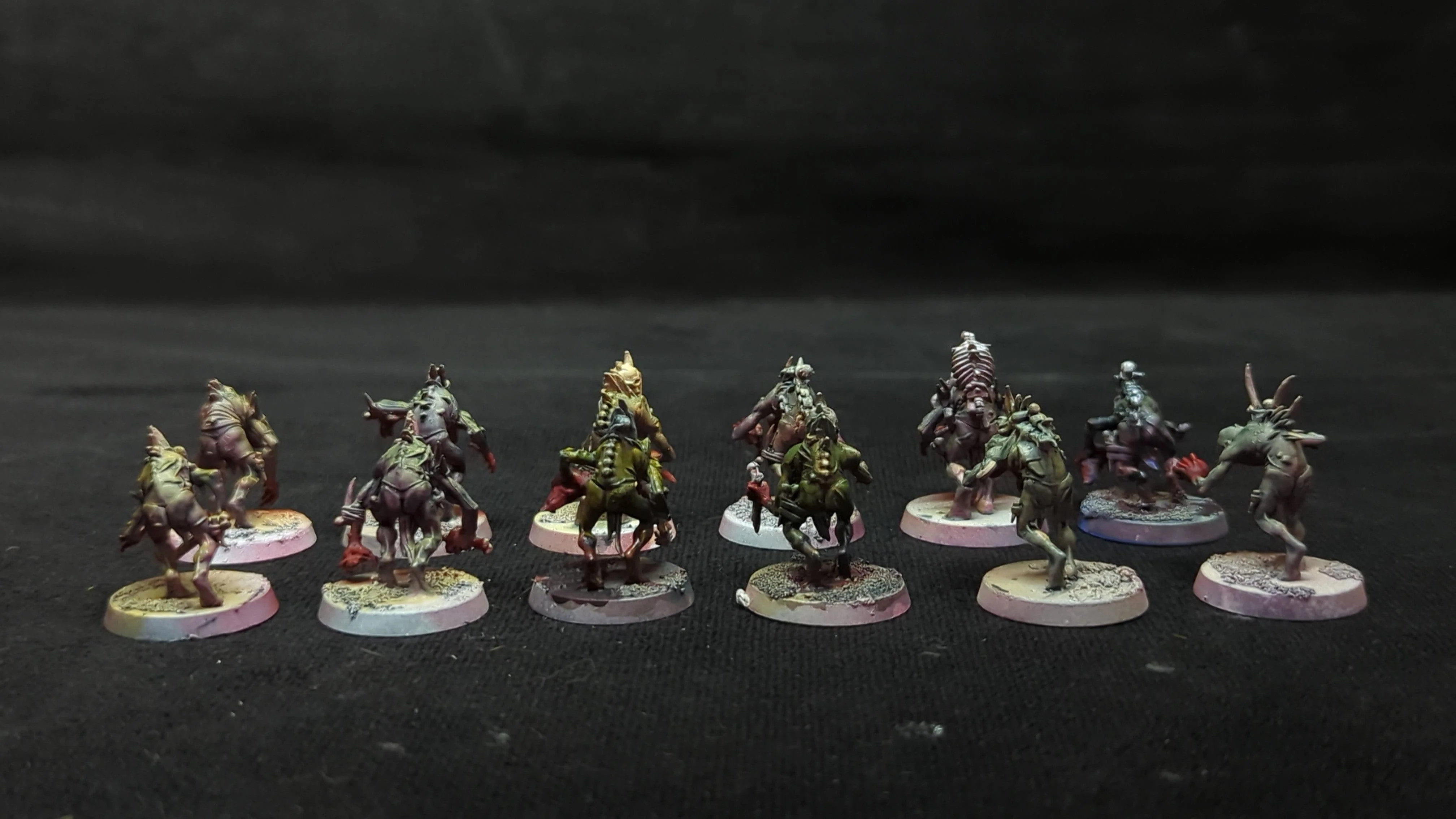 Age of Sigmar Flesh-eater Courts Crypt Ghouls x12 Painted - Image 4