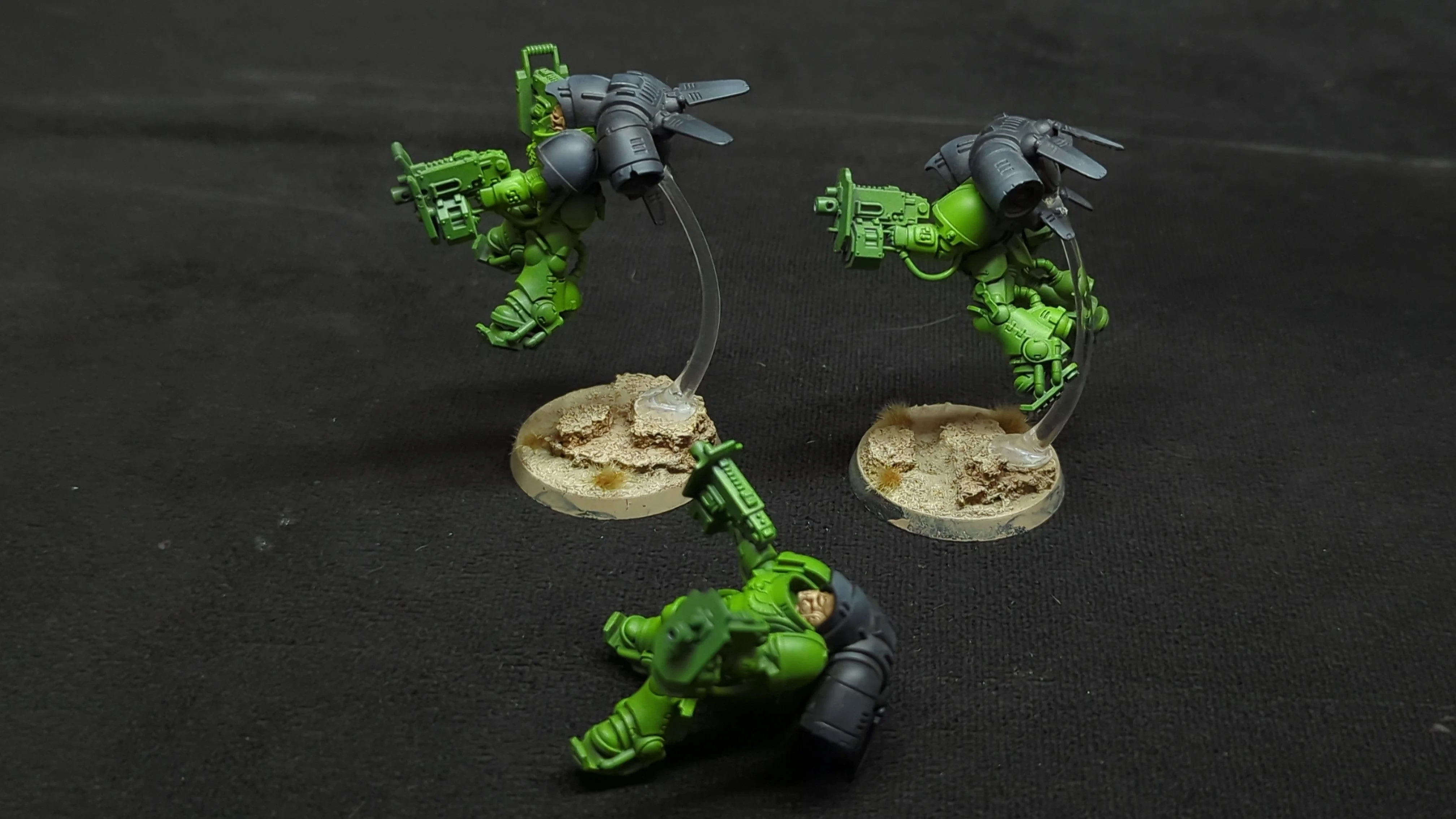 Warhammer 40k Space Marines Primaris Inceptors x3 - Image 2