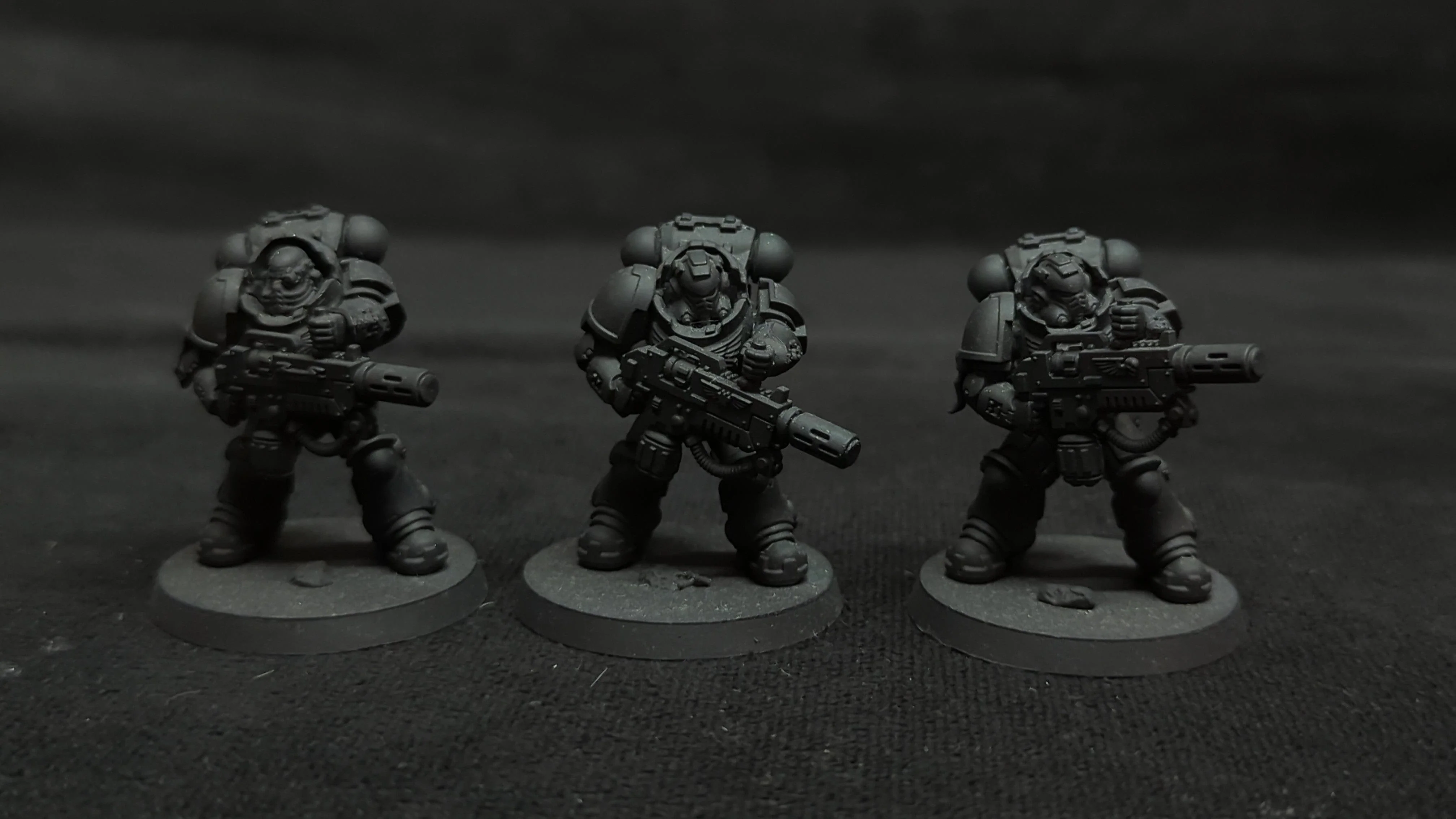 Warhammer 40k Space Marines Primaris Eradicators x3 - Image 2