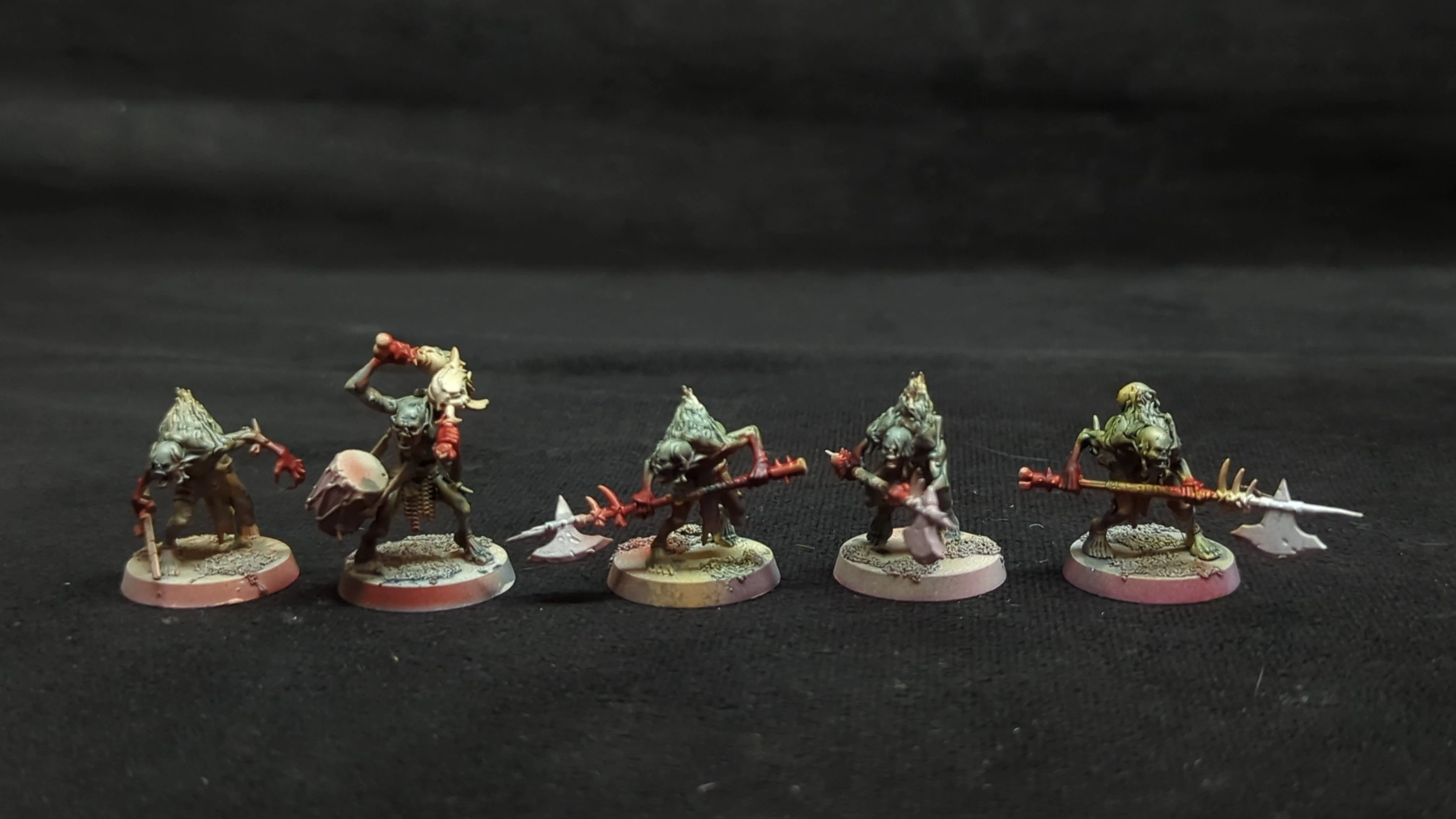 Age of Sigmar Flesh-eater Courts Cryptguard x5 Painted - Image 2