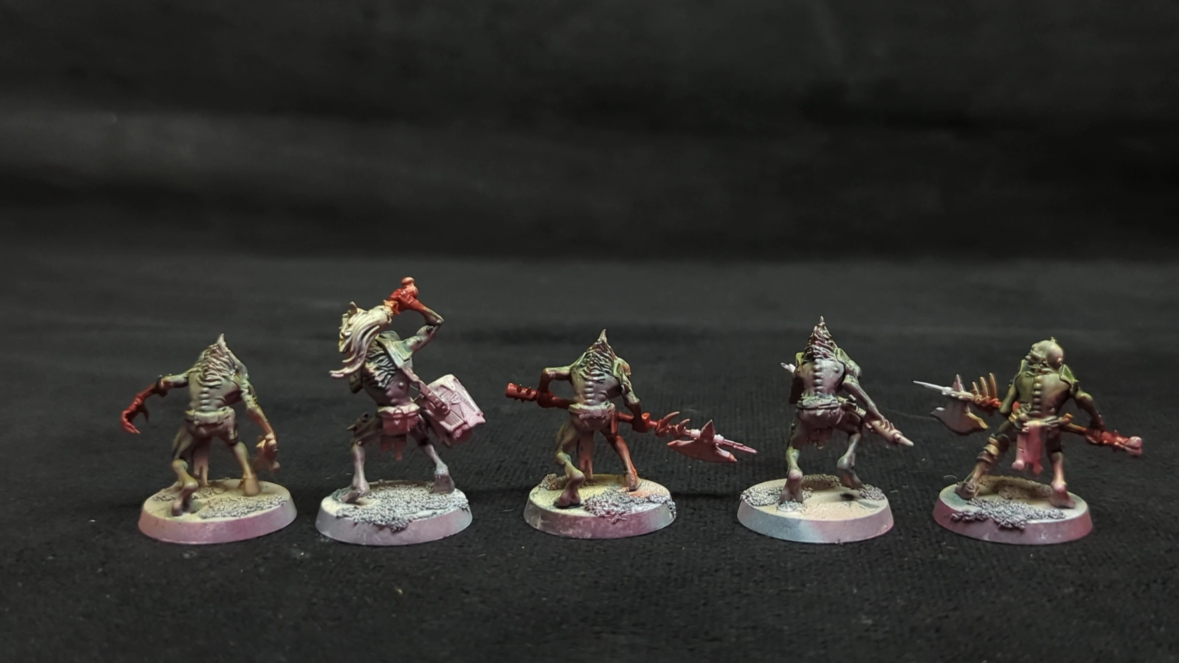 Age of Sigmar Flesh-eater Courts Cryptguard x5 Painted - Image 4