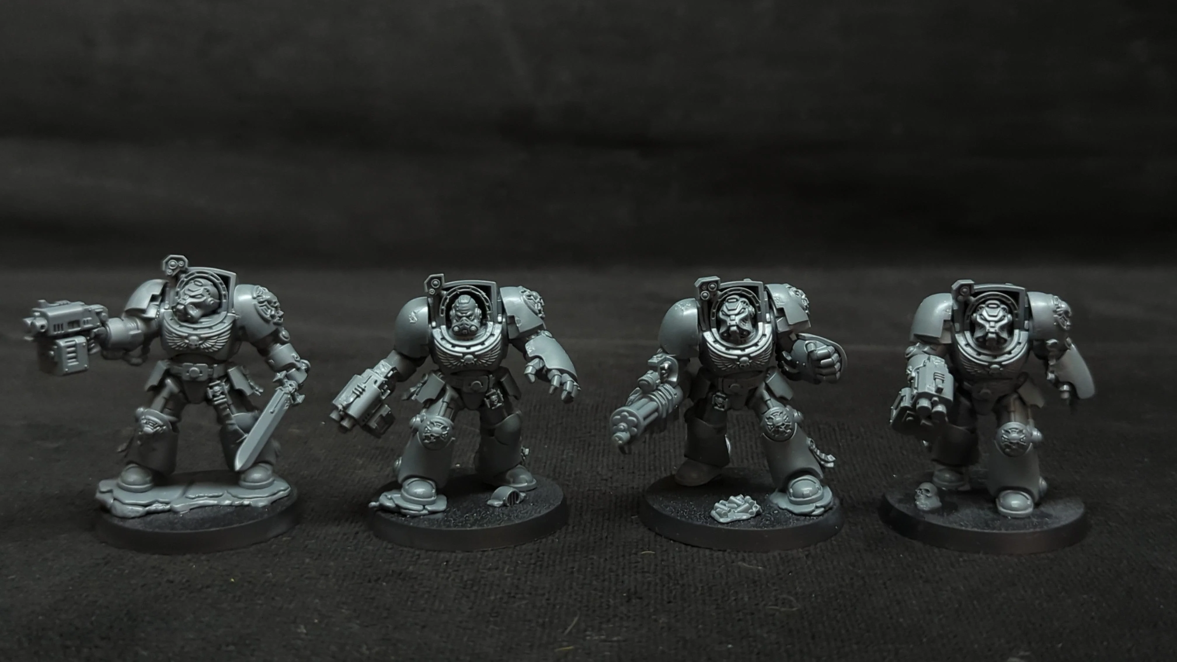 Warhammer 40k Space Marines Terminator Squad x4 - Image 2