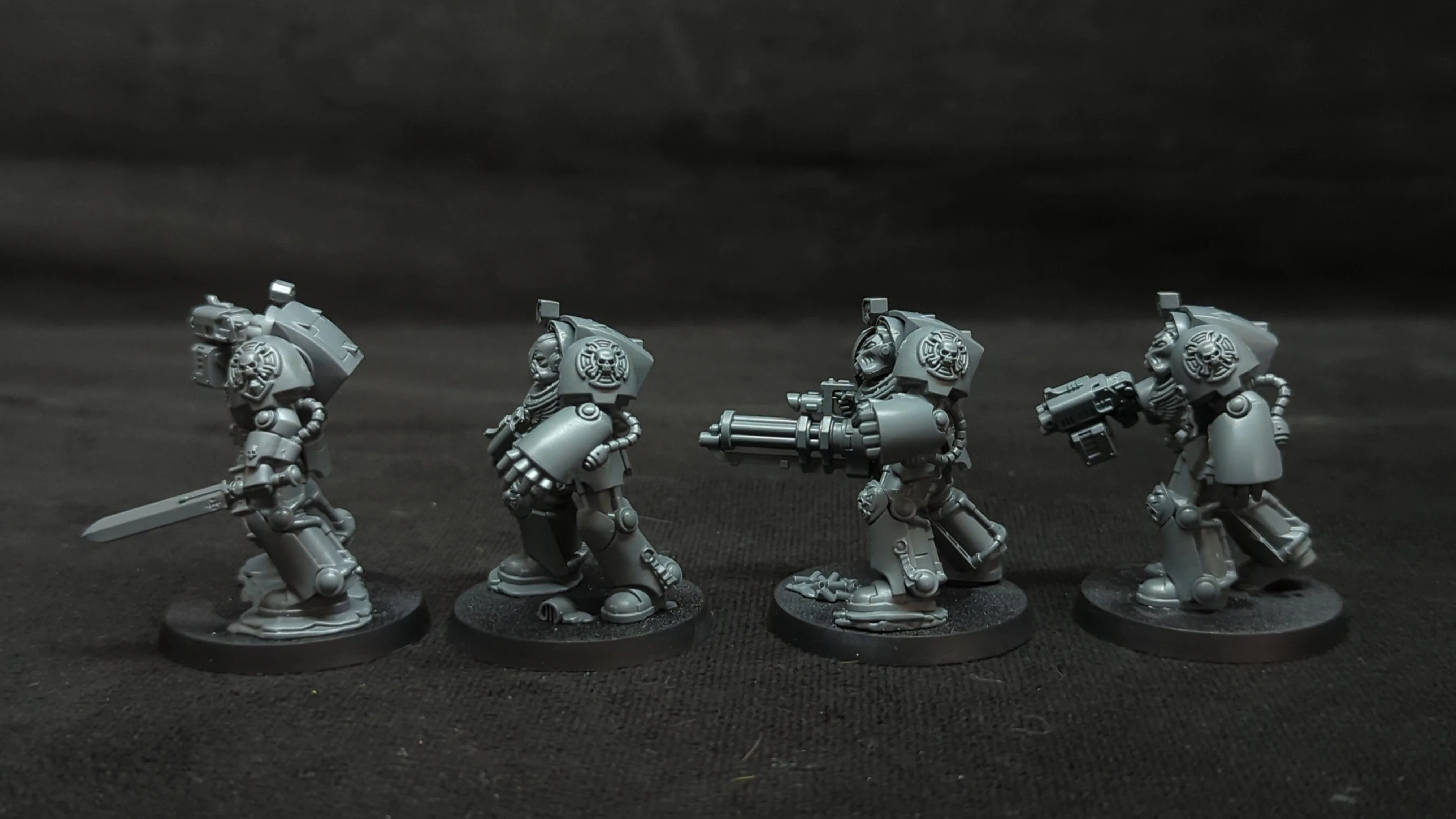 Warhammer 40k Space Marines Terminator Squad x4 - Image 3