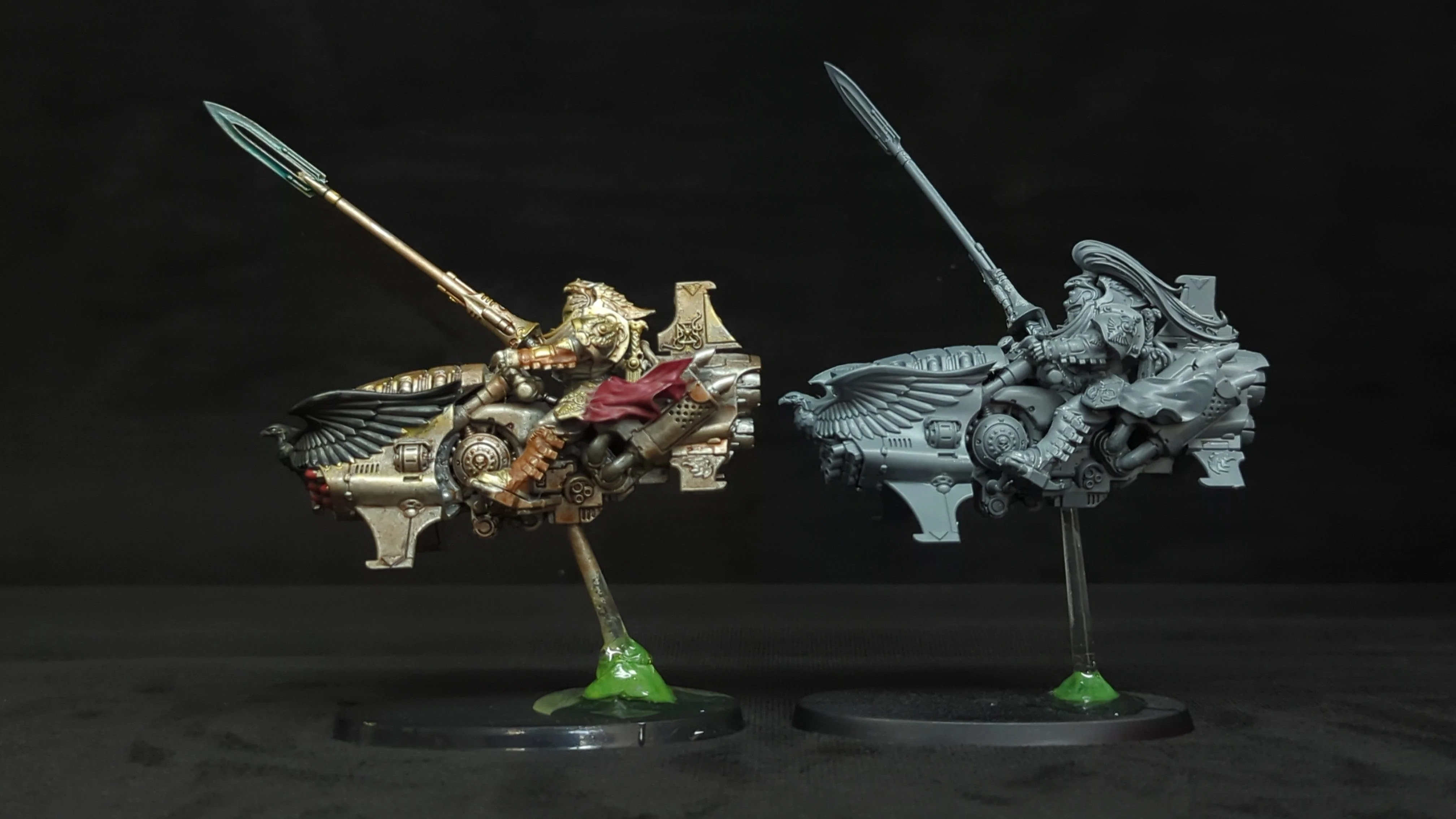 Warhammer 40k Adeptus Custodes Vertus Praetors x2 - Image 3