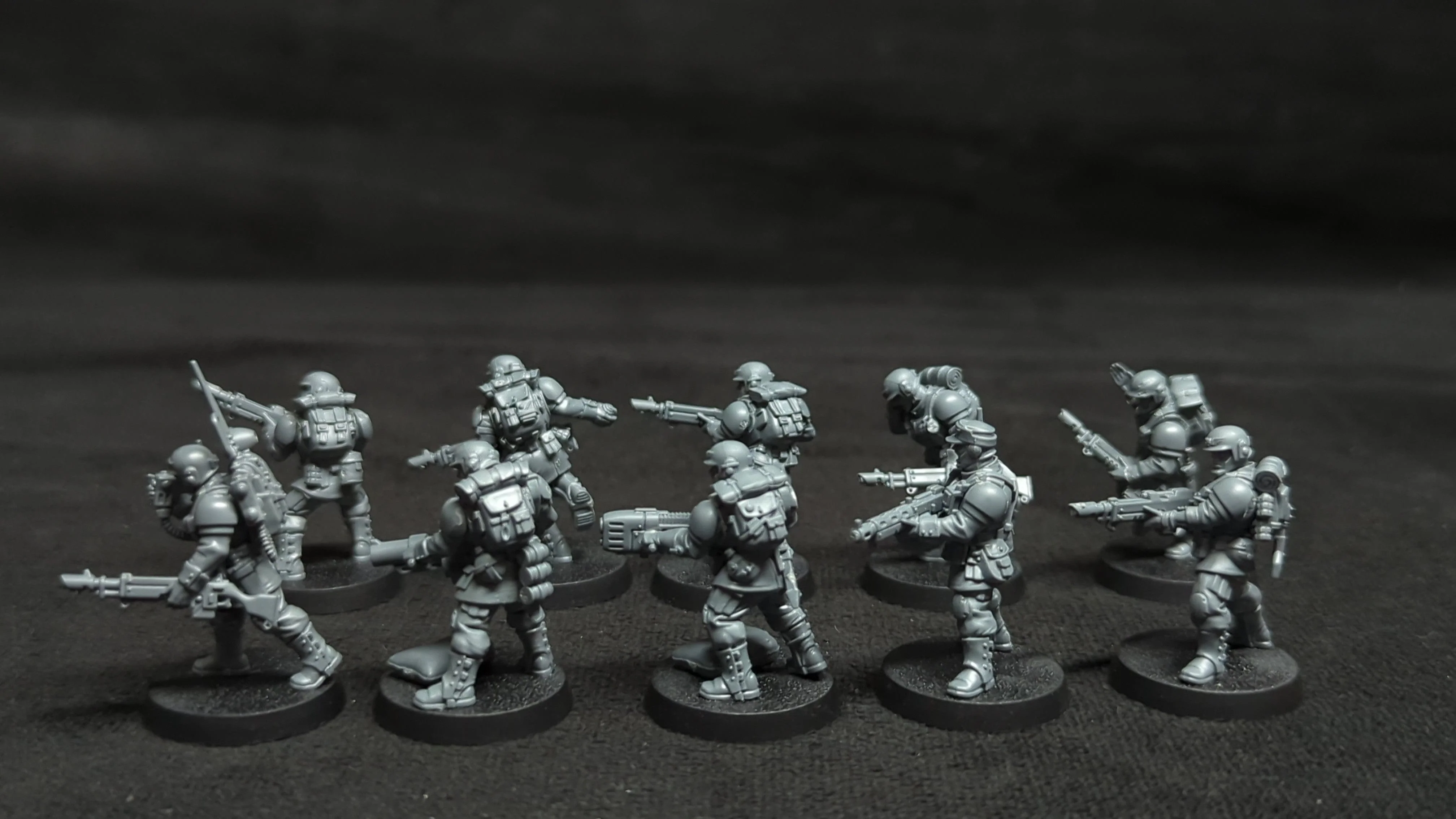 Warhammer 40k Astra Militarum Cadian Shock Troops x10 - Image 3