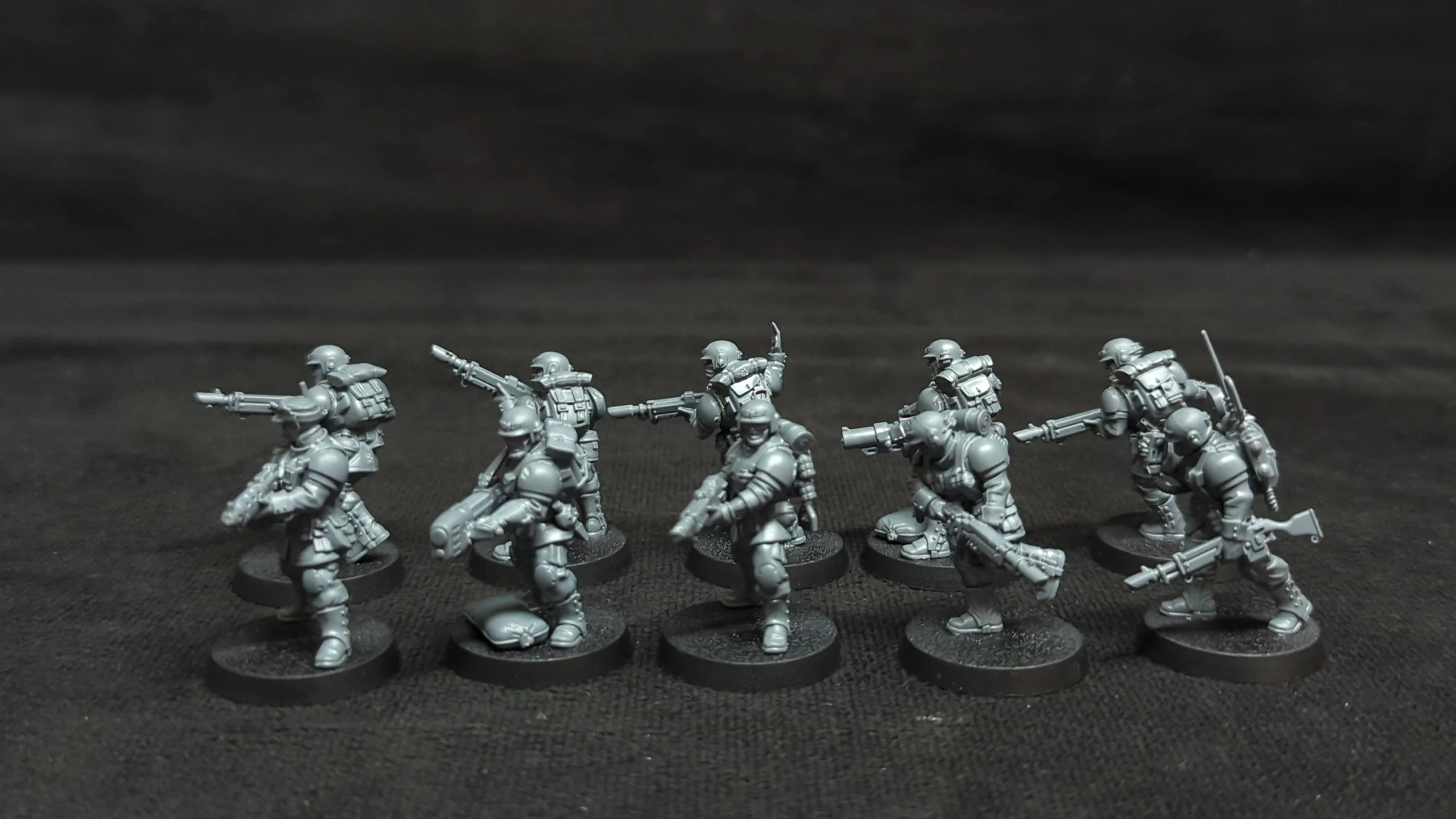 Warhammer 40k Astra Militarum Cadian Shock Troops x10 - Image 3