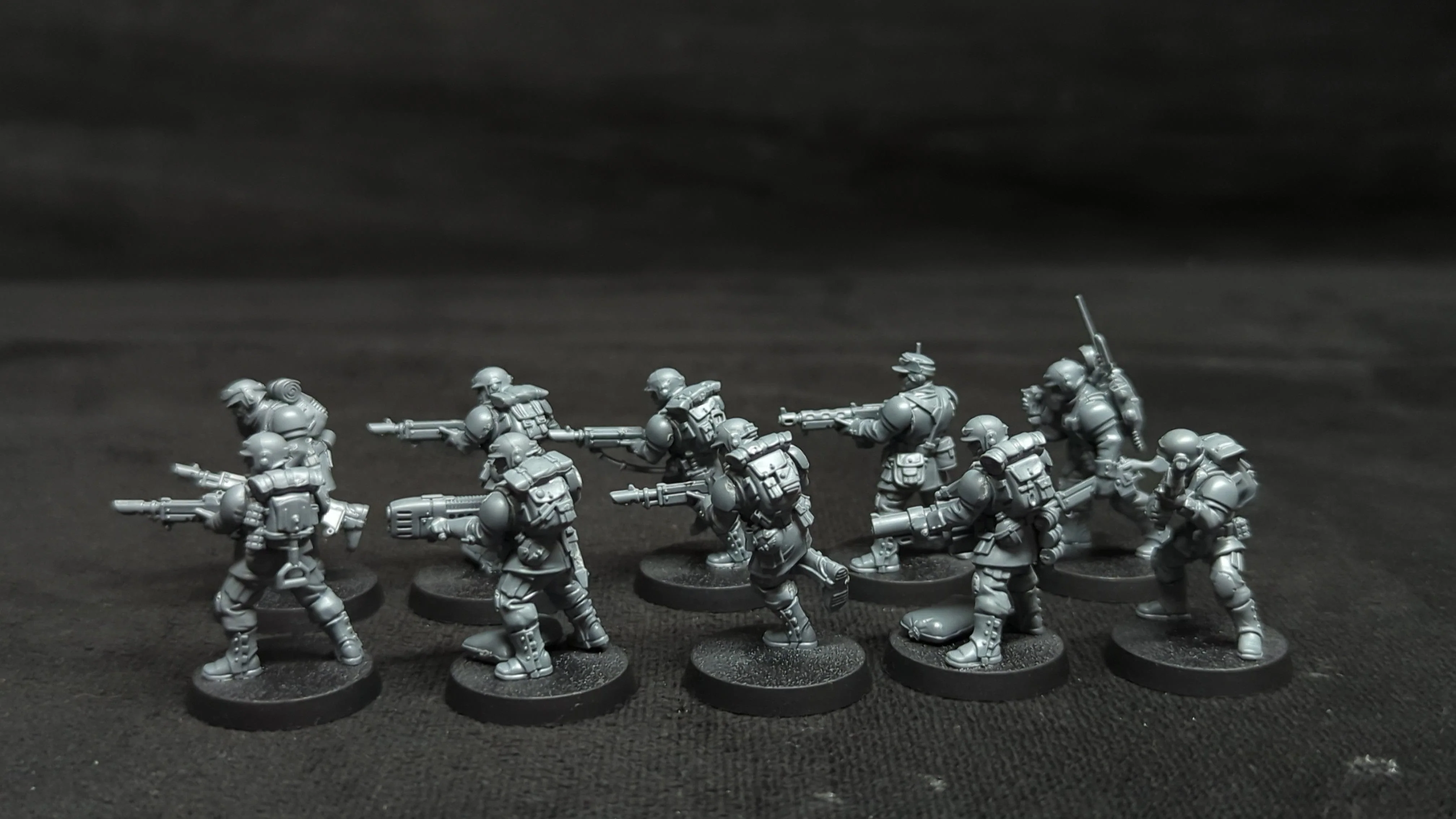Warhammer 40k Astra Militarum Cadian Shock Troops x10 - Image 3