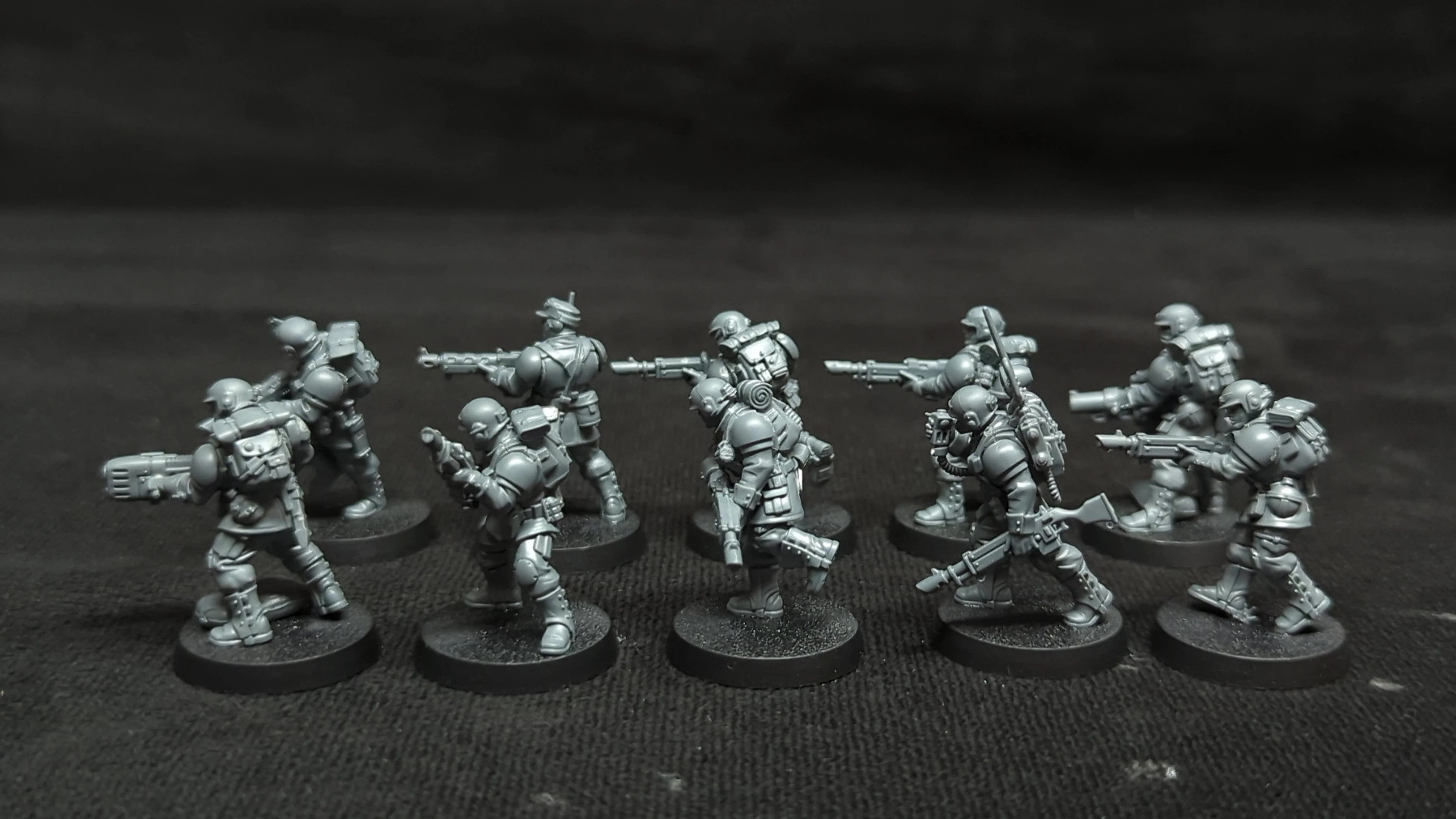 Warhammer 40k Astra Militarum Cadian Shock Troops x10 - Image 3
