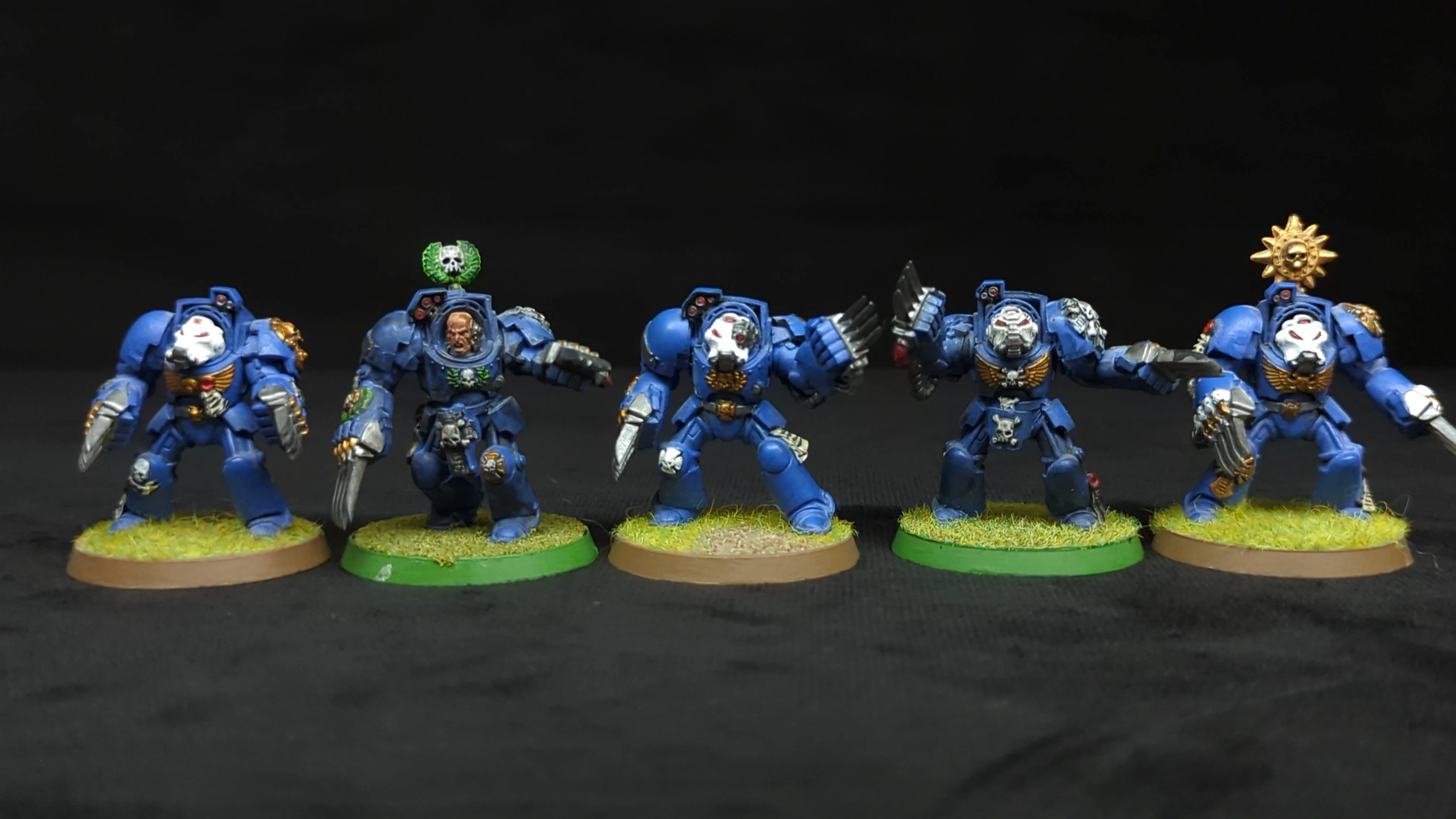 Warhammer 40k Space Marines Terminator Assault Squad x5 - Image 2