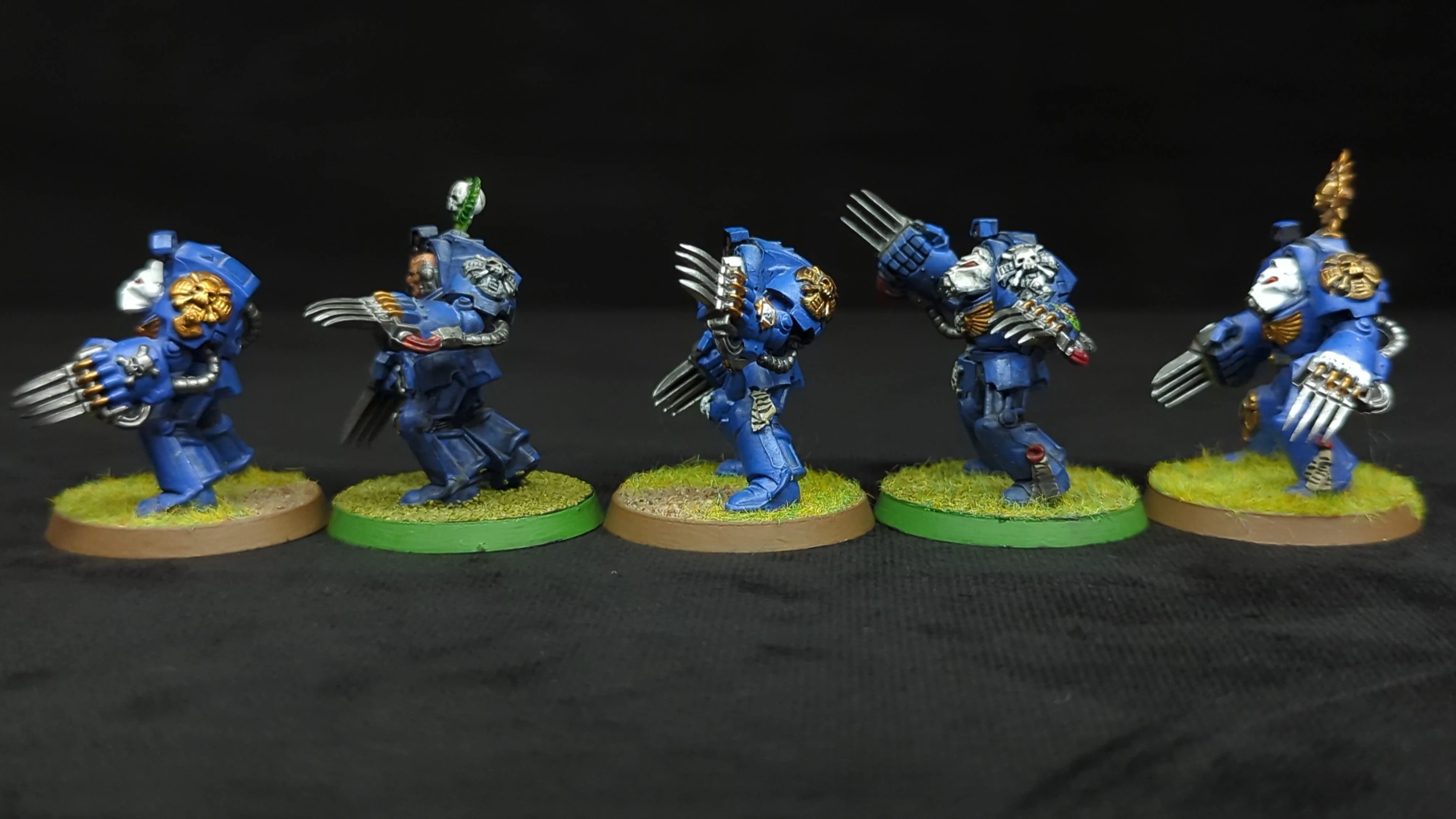 Warhammer 40k Space Marines Terminator Assault Squad x5 - Image 3