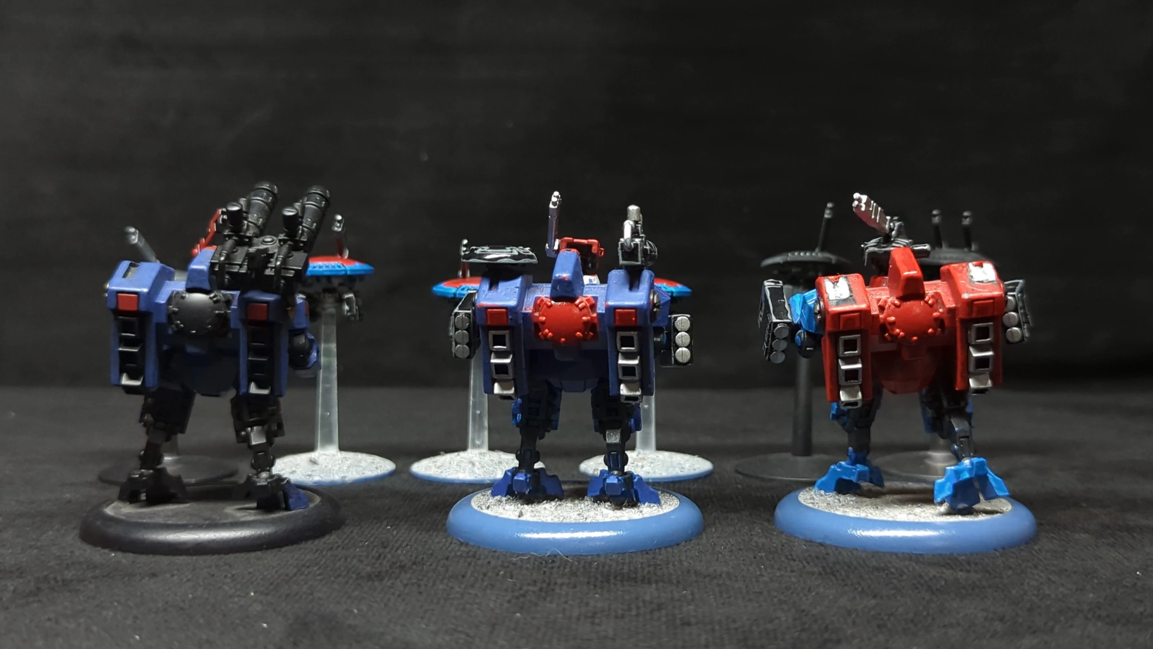 Warhammer 40k T'au Empire XV8 Crisis Battlesuit Team x3 - Image 3