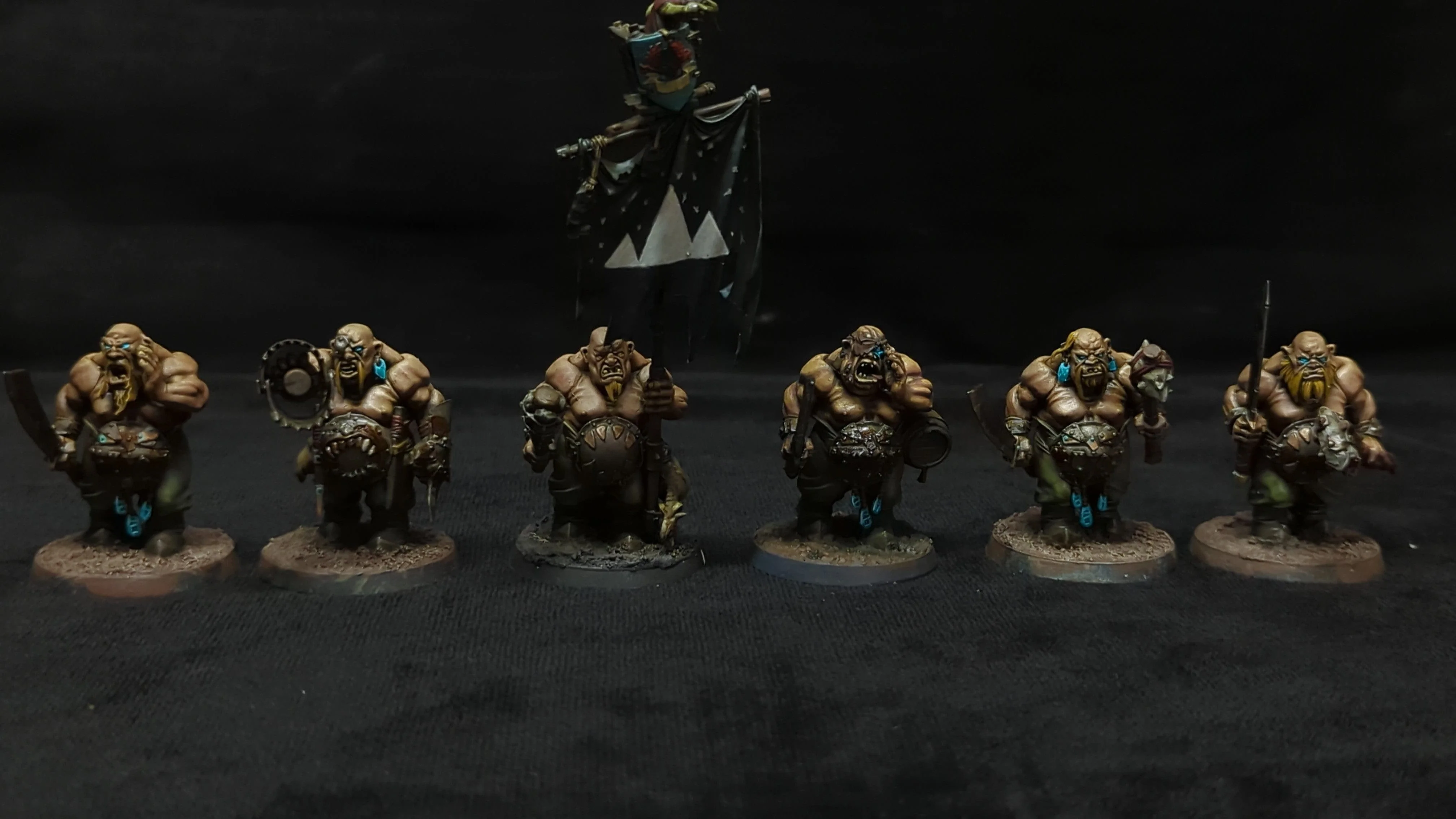Age of Sigmar Ogor Mawtribes Ogor Gluttons x6 Painted - Image 2