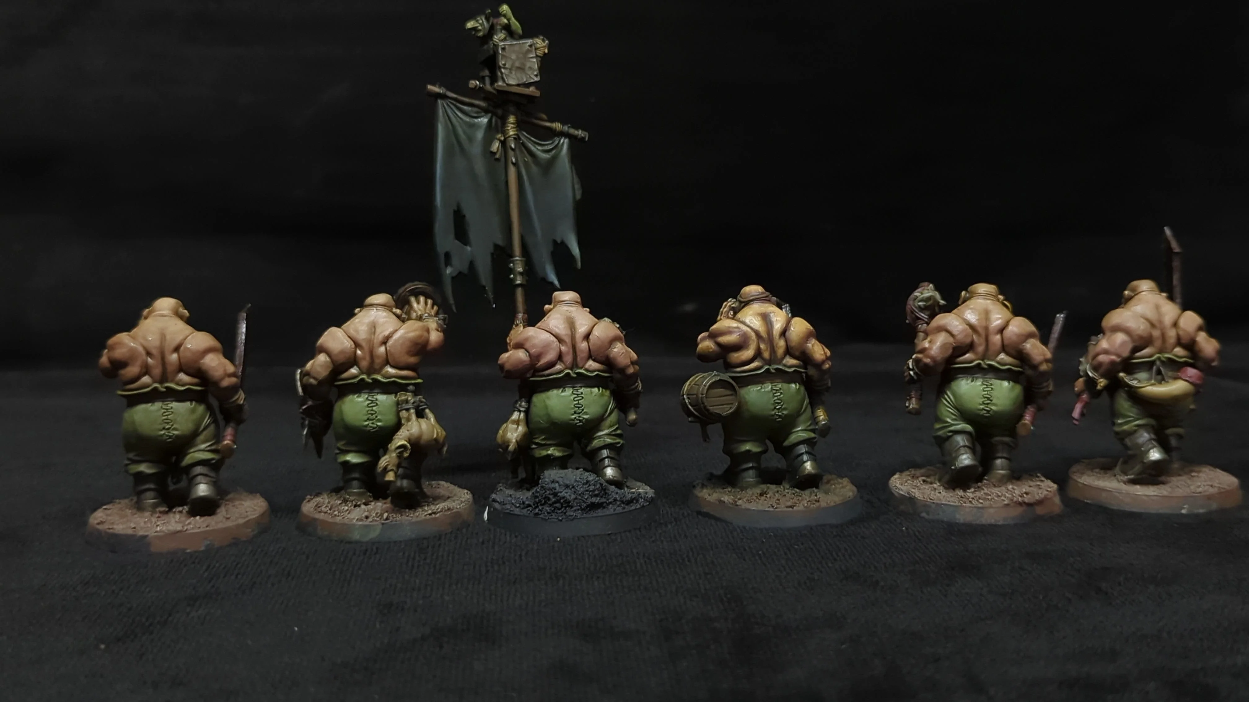 Age of Sigmar Ogor Mawtribes Ogor Gluttons x6 Painted - Image 4