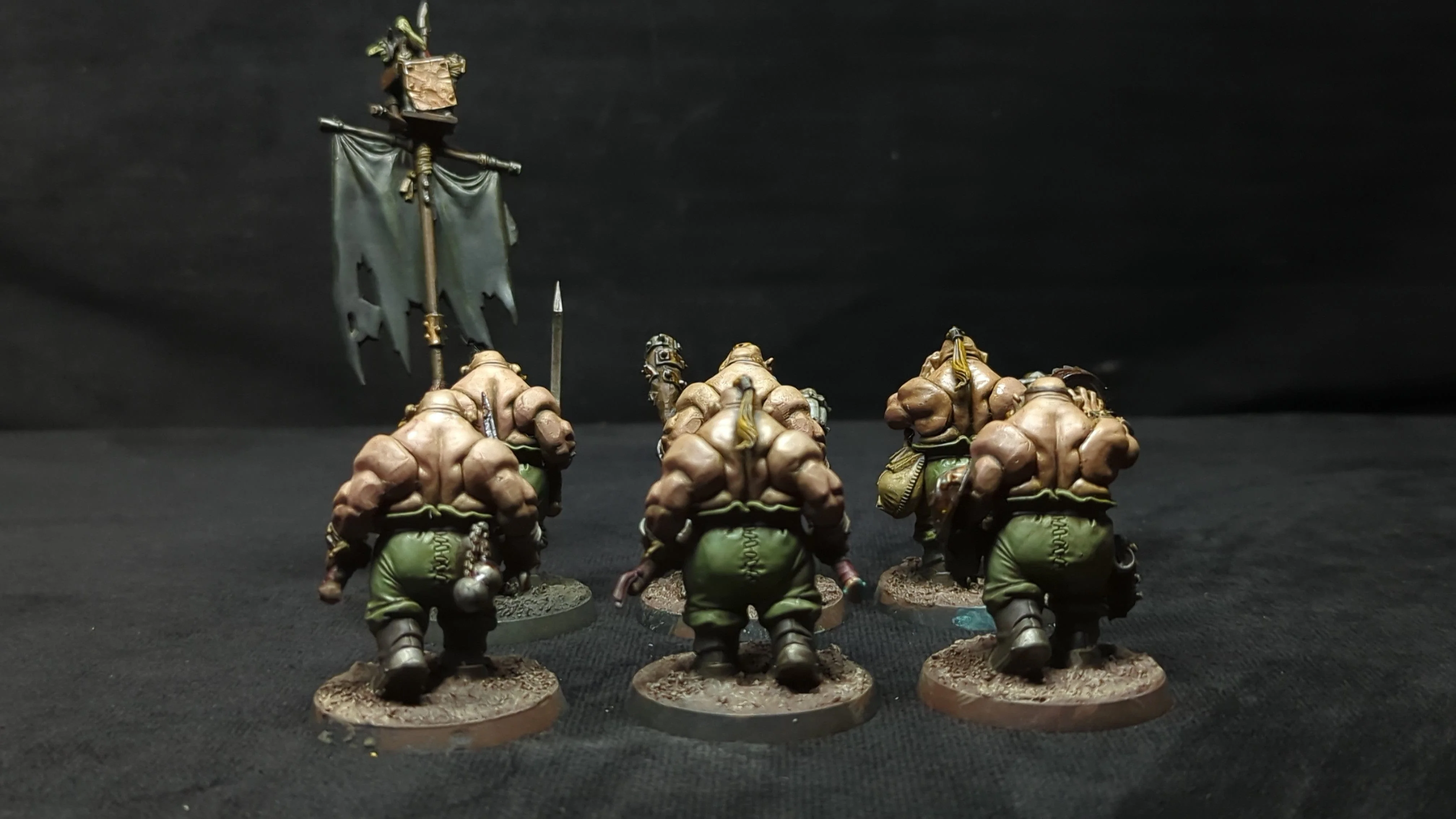 Age of Sigmar Ogor Mawtribes Ogor Gluttons x6 Painted - Image 3