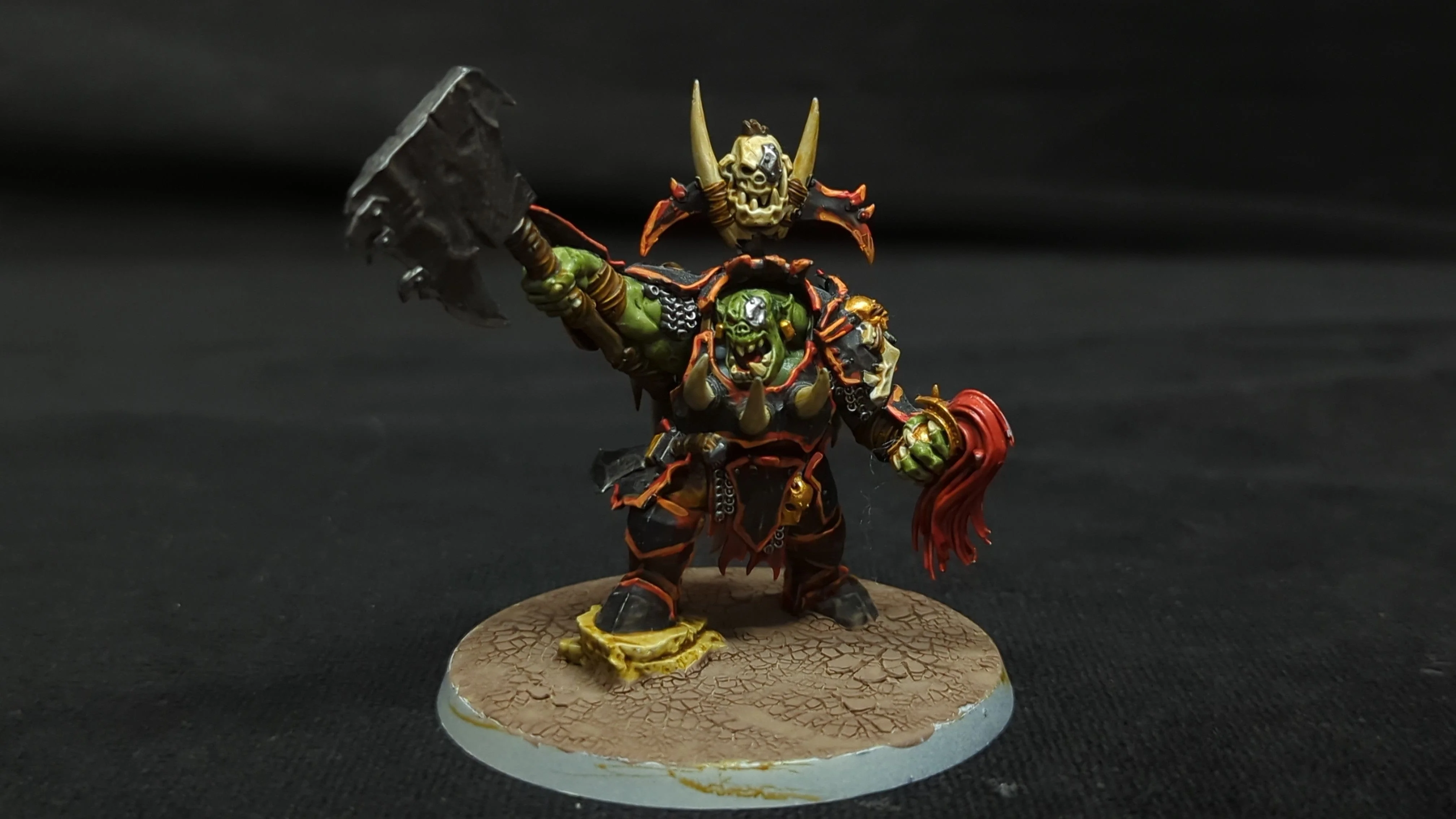 Age of Sigmar Commemorative Series Orruk Megaboss Bazdrogg Nekk-Choppa x1 - Image 2