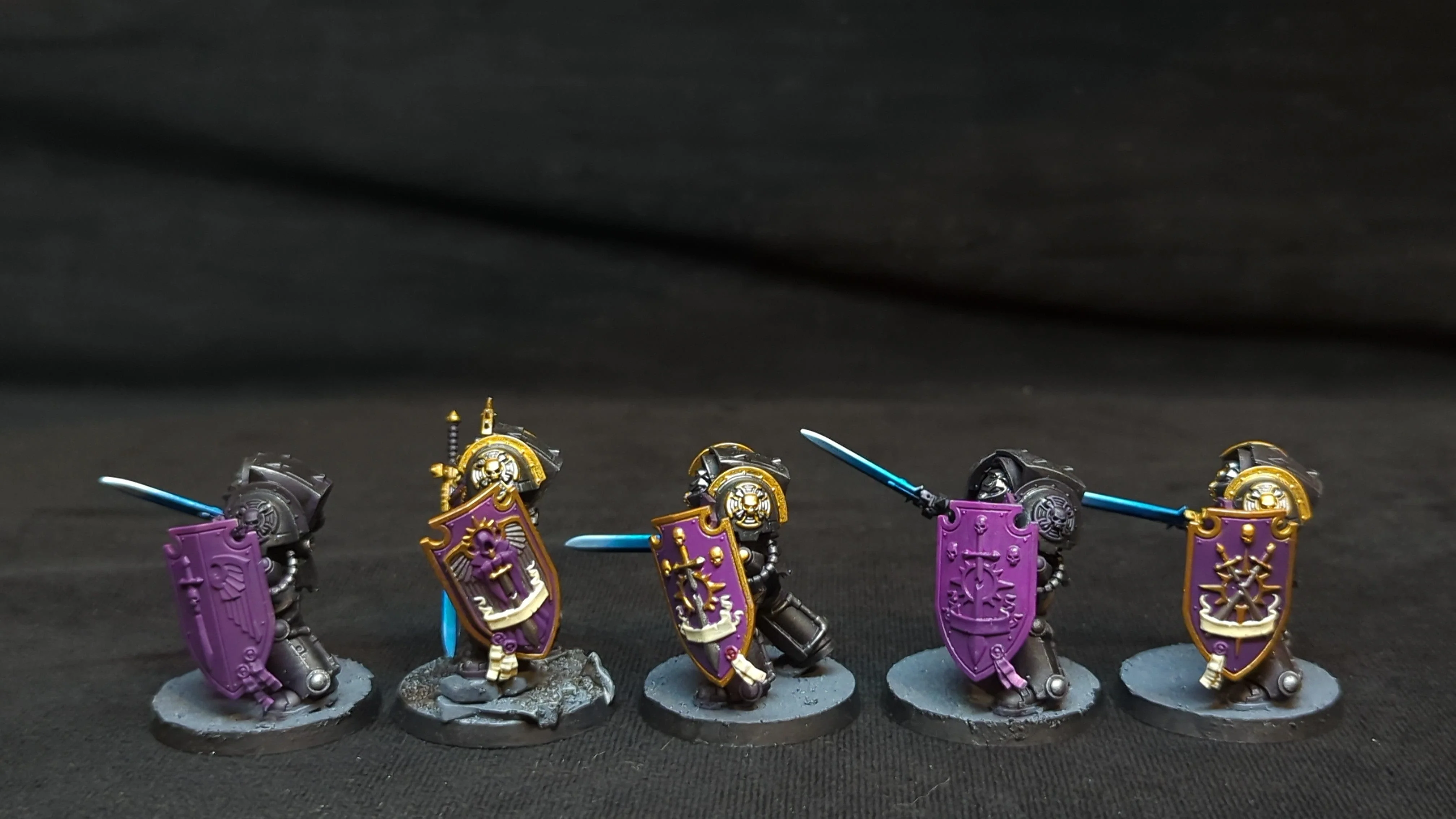 Warhammer 40k Dark Angels Deathwing Knights x5 - Image 3