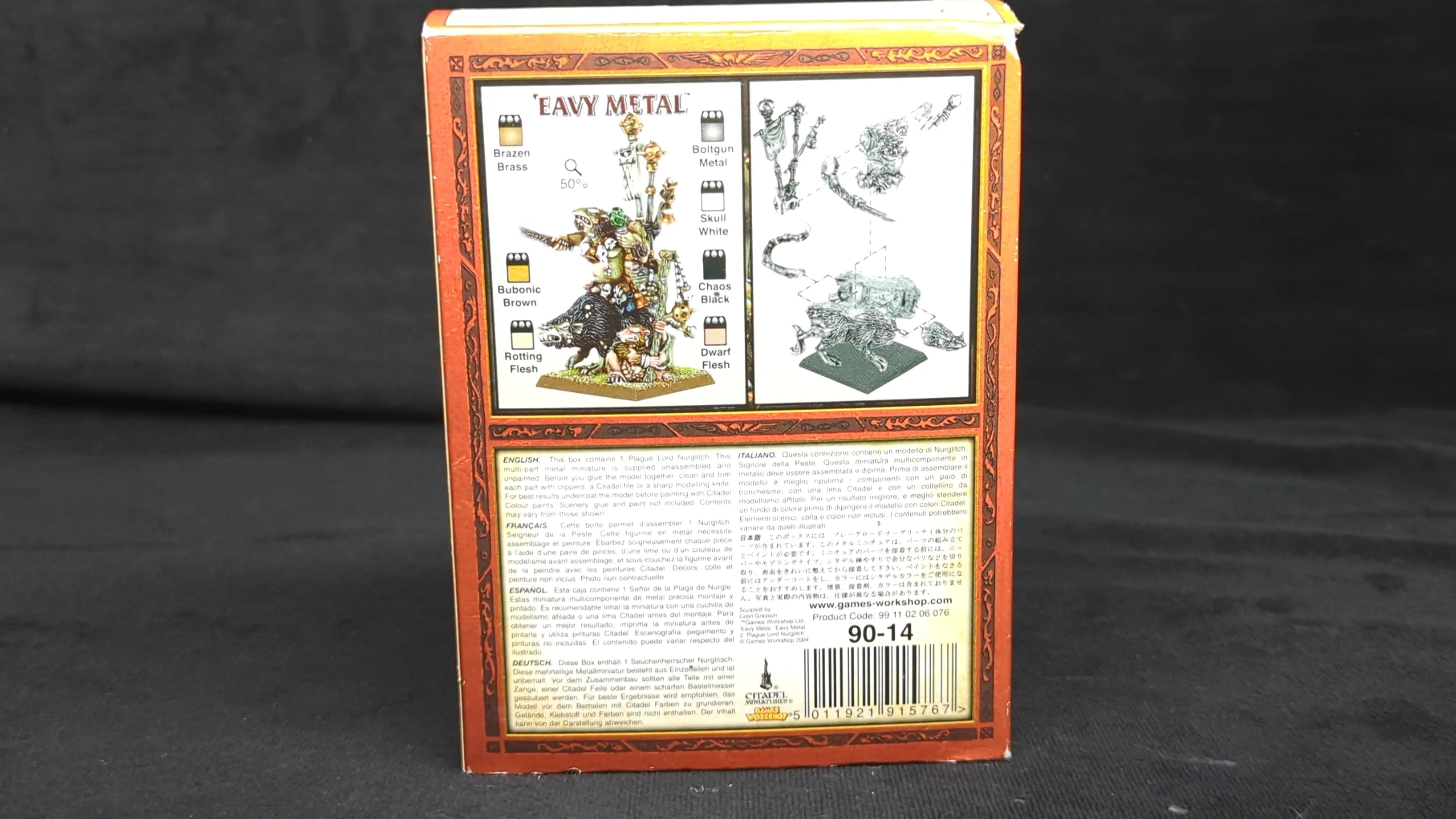Age of Sigmar Skaven Plague Lord Nurglitch x1 - Image 2