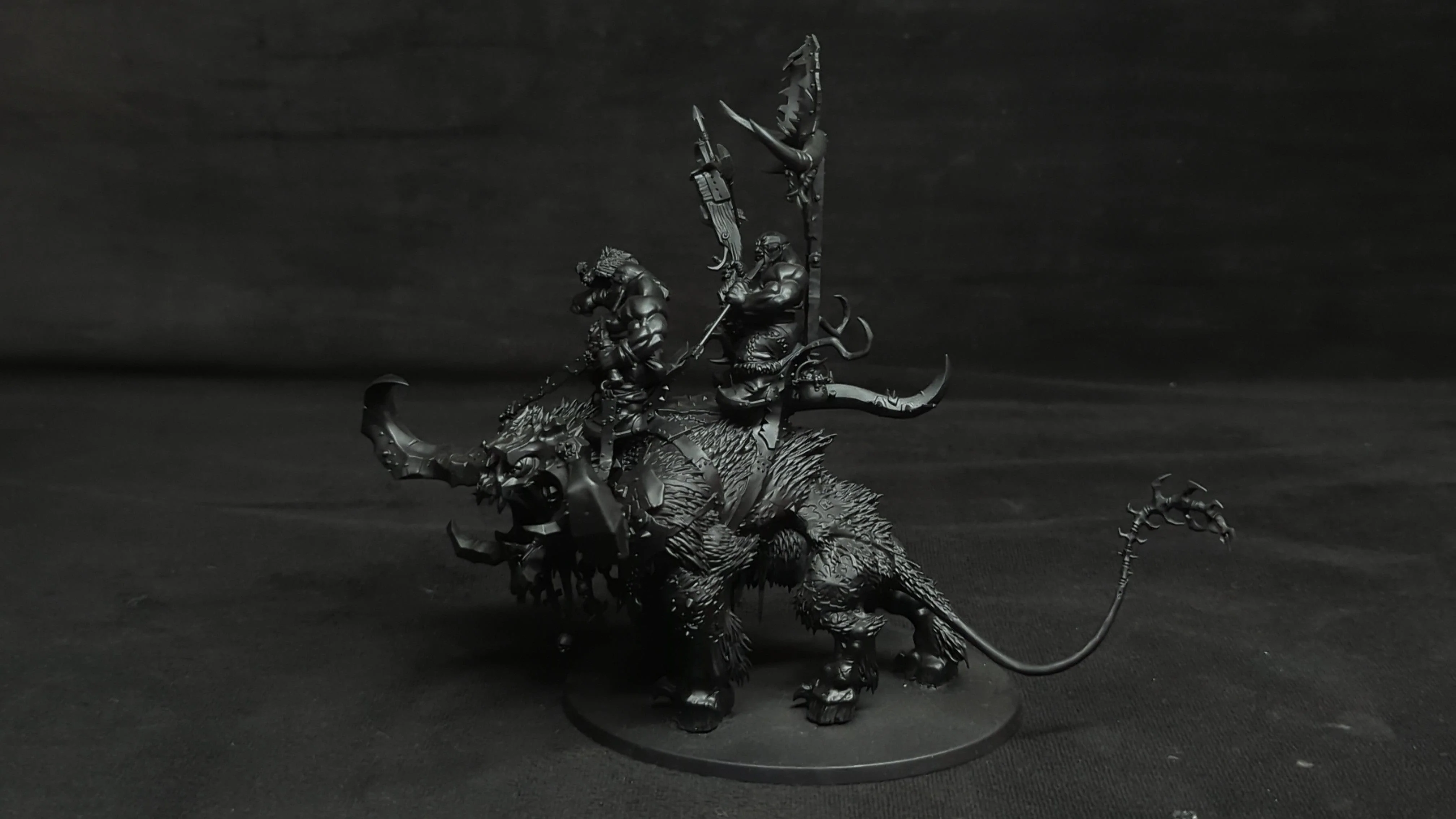 Age of Sigmar Orks Beastriders on Stonehorn x1 - Image 3