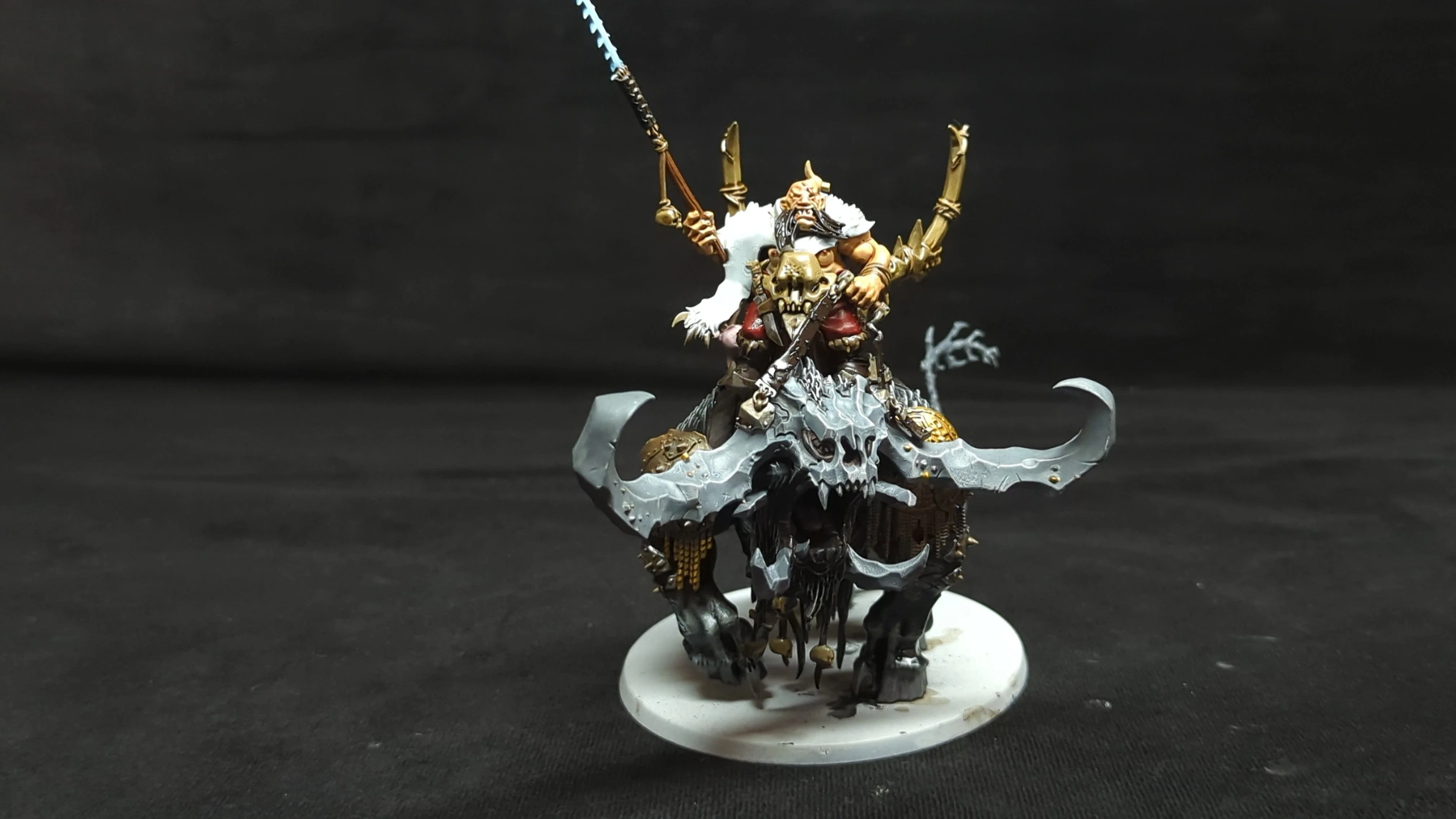 Age of Sigmar Ogor Mawtribes Frostlord on Thundertusk x1 - Image 2